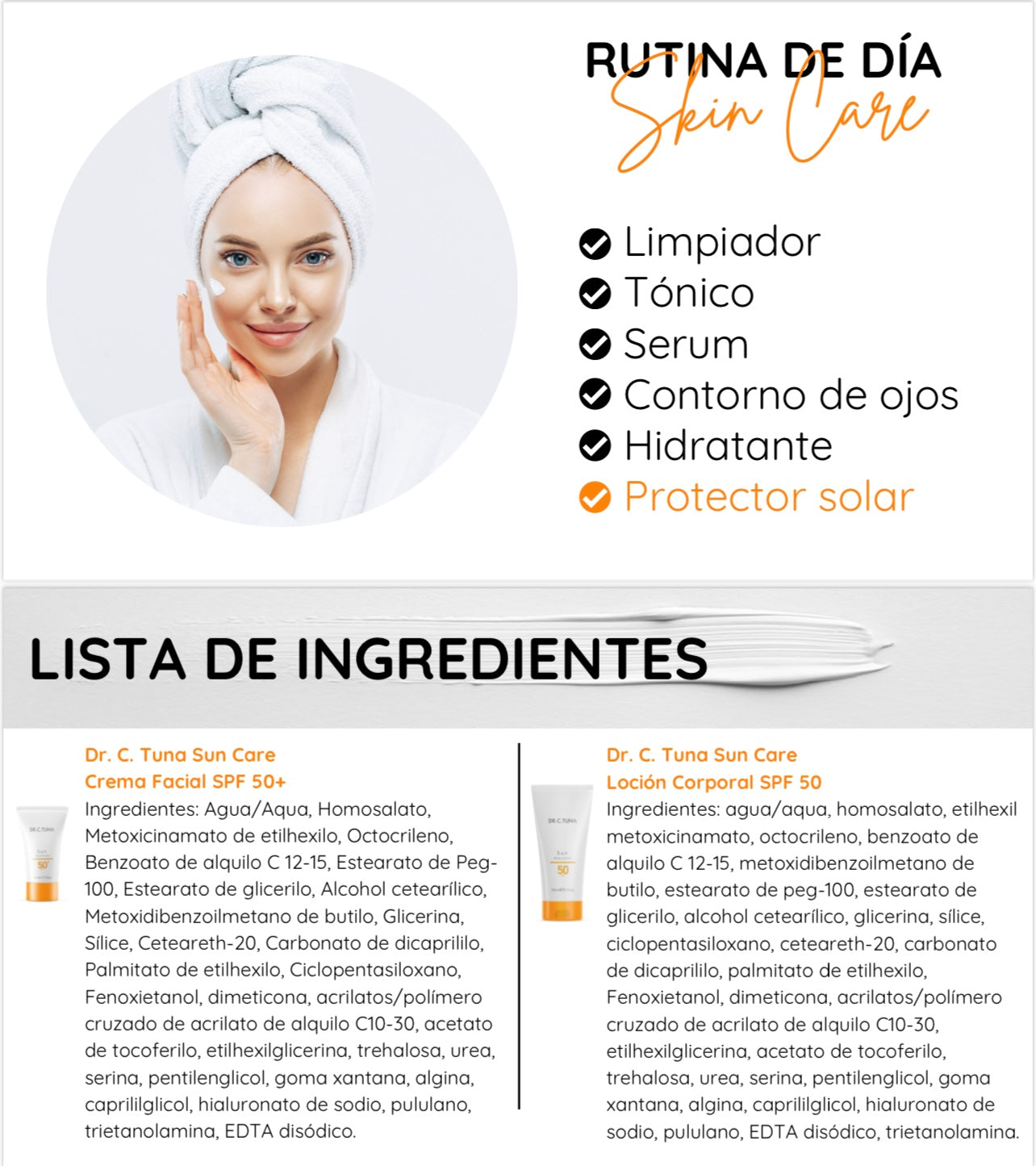 Protección Solar Facial SPF 50+ (Línea Dermatológica)