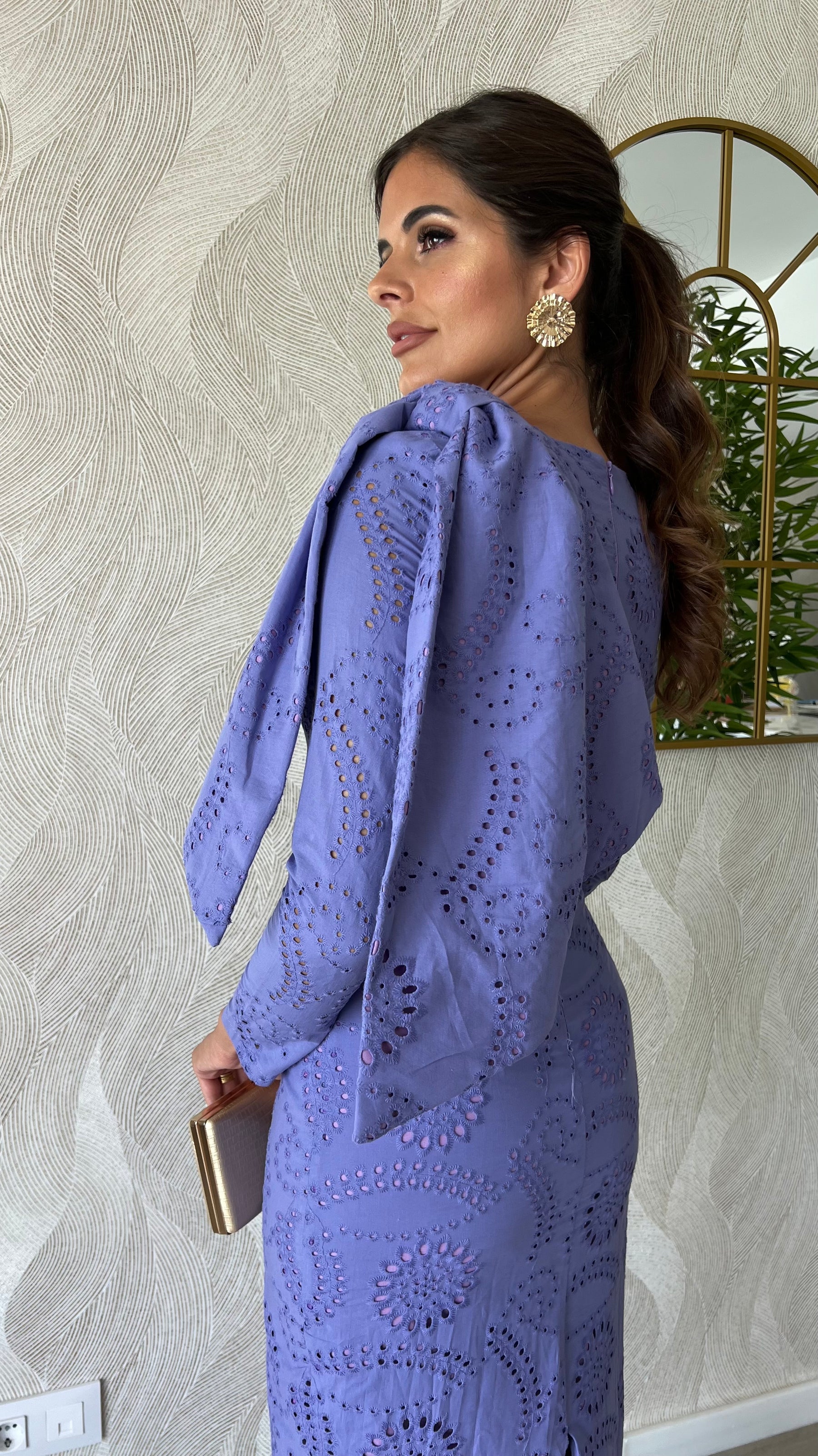 Vestido Libra Perforado “Made in Spain”