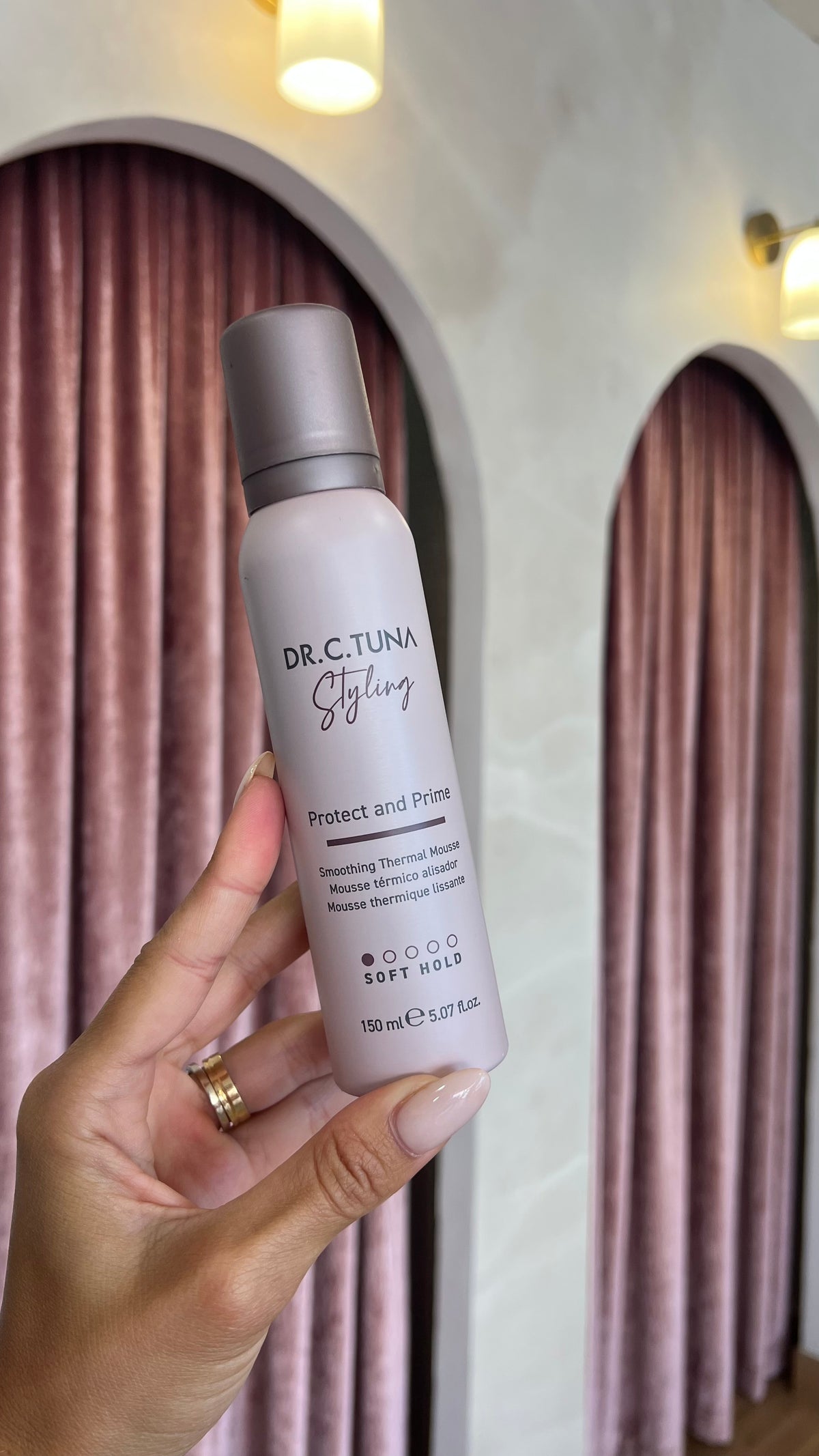 Mousse Protector Térmico Cabello (Línea Dermatológica)