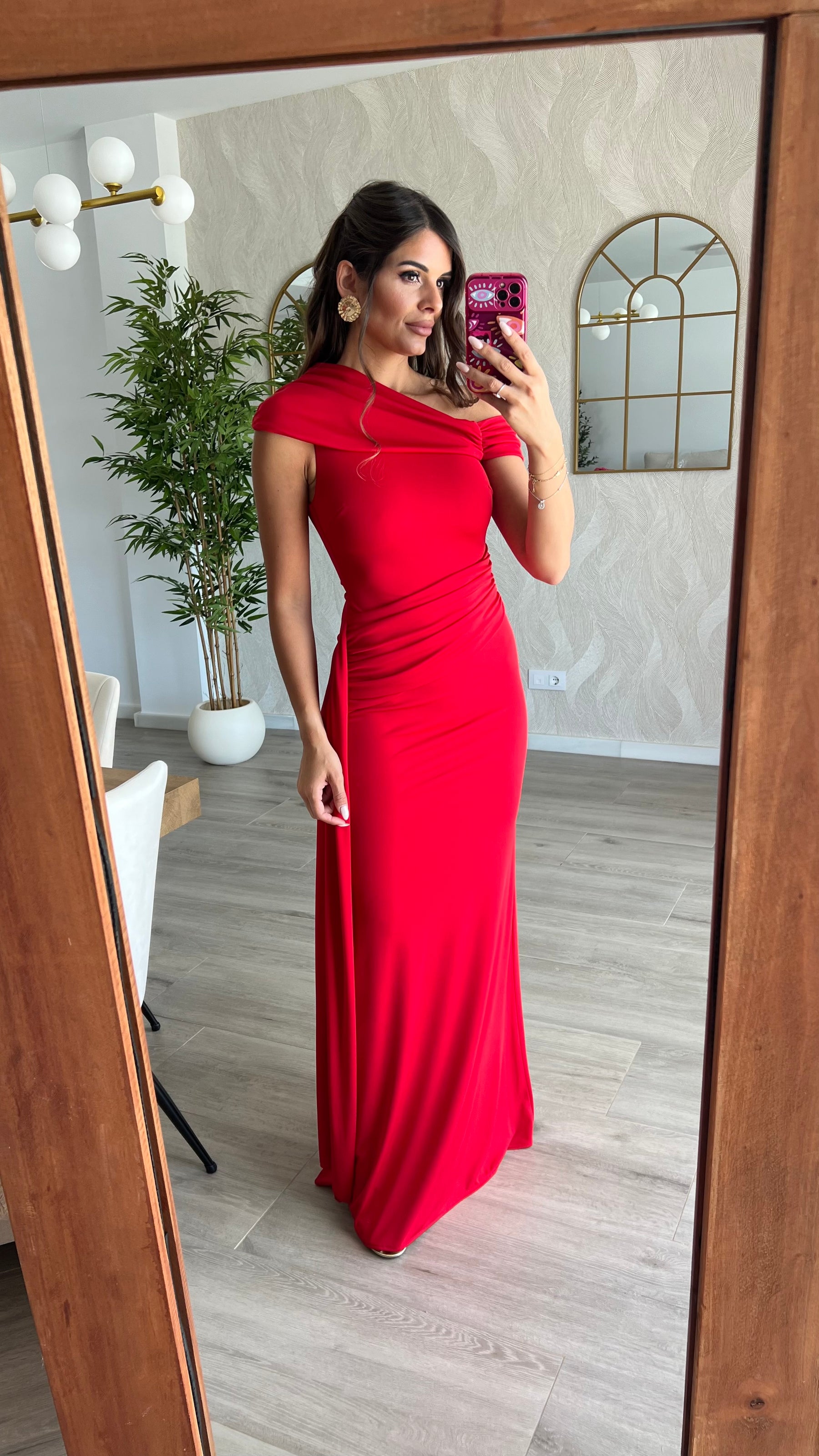 Vestido Lucia Rojo “Made in Spain” (OUTLET NO DEVOLUCIÓN)