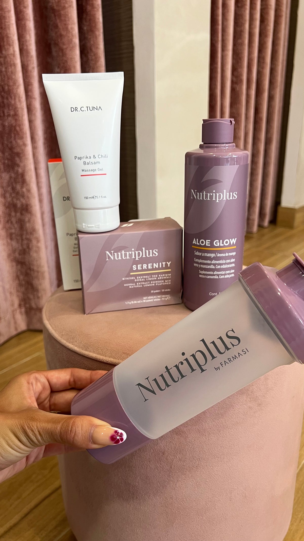 Combo DETOX (Té + Aloe + Botella + Gel Paprika&Chili)