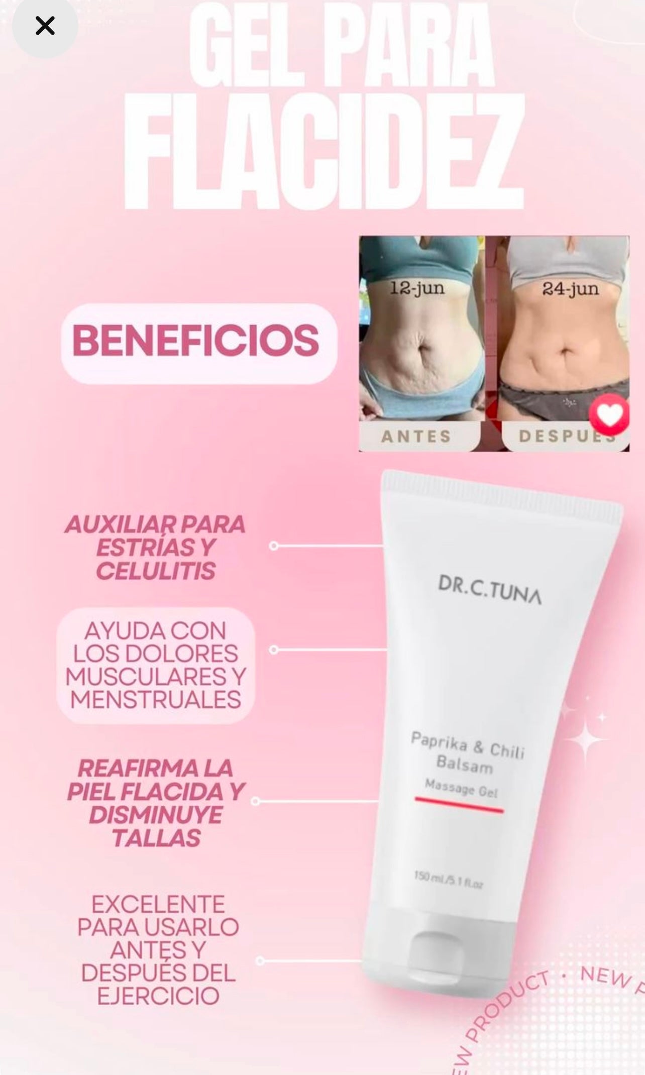 Combo DETOX (Té + Aloe + Gel Paprika y Chili)