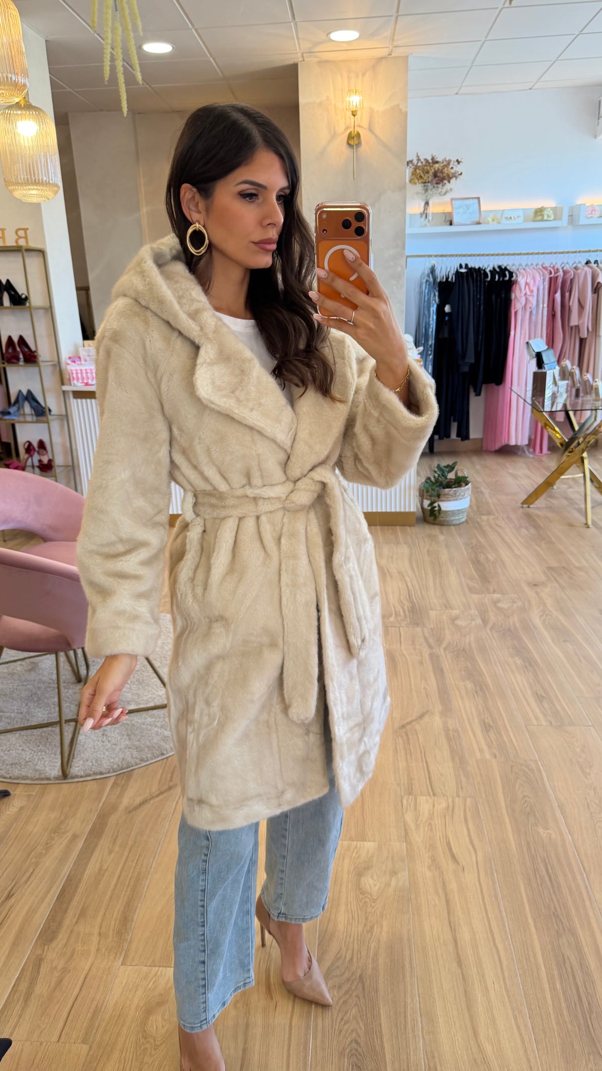 Abrigo Florencia Beige