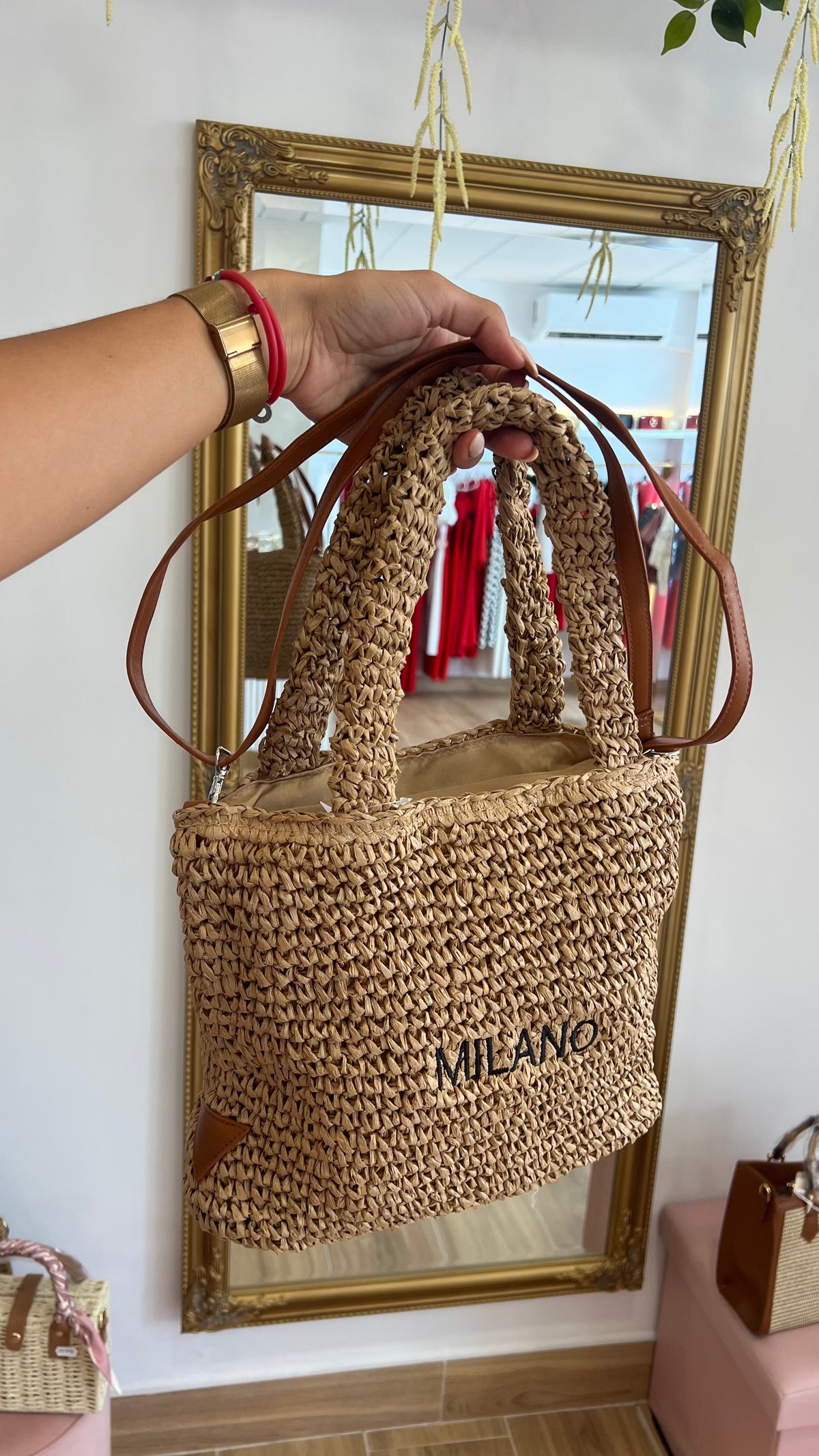 Bolso Rafia Milano