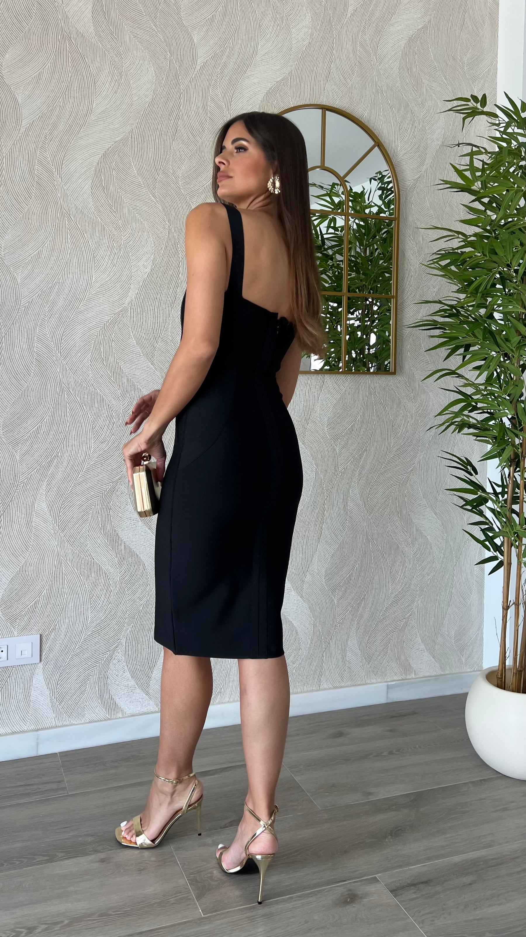 Vestido Bandage Ainhoa Negro