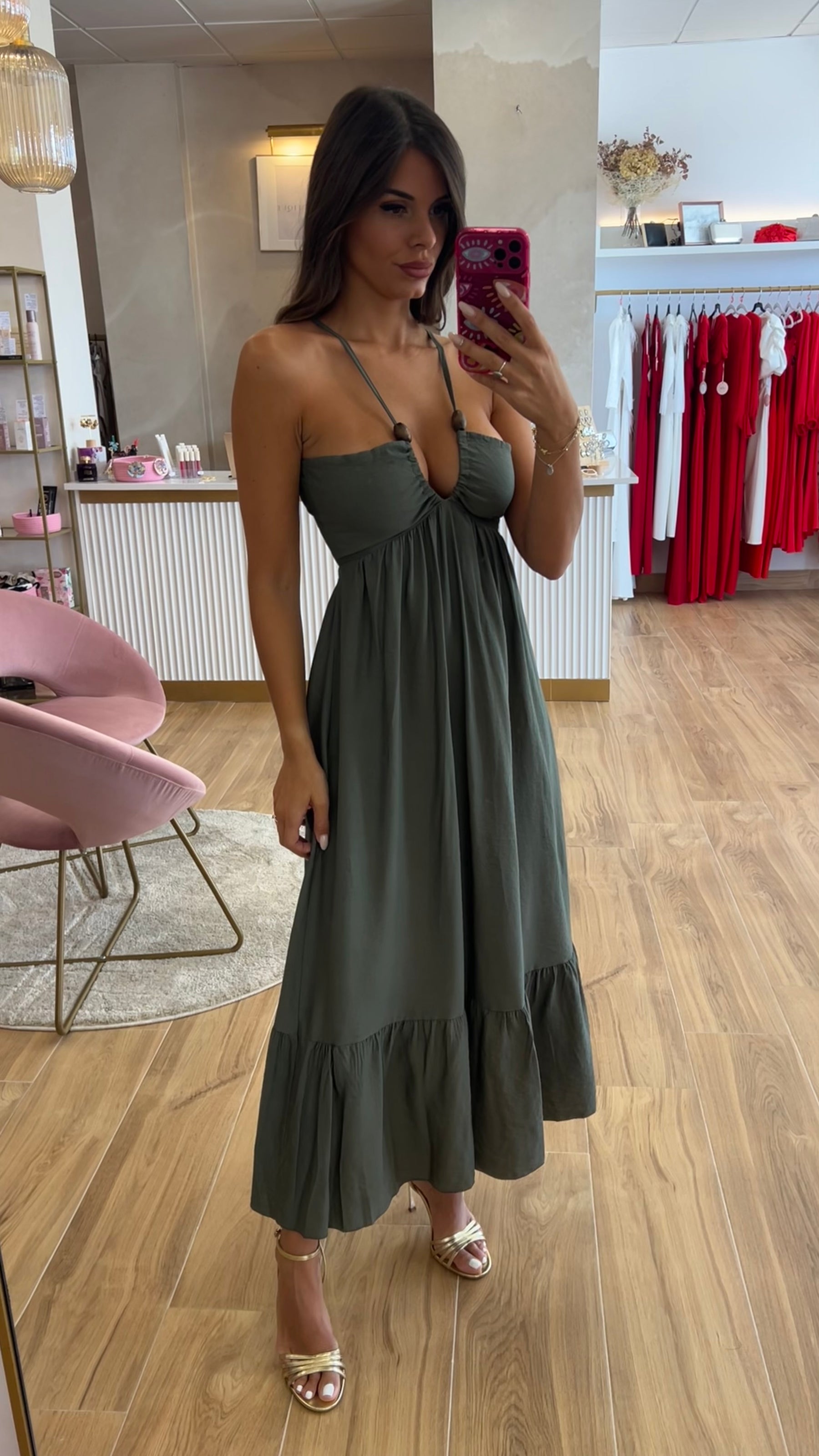 Vestido Verde Largo