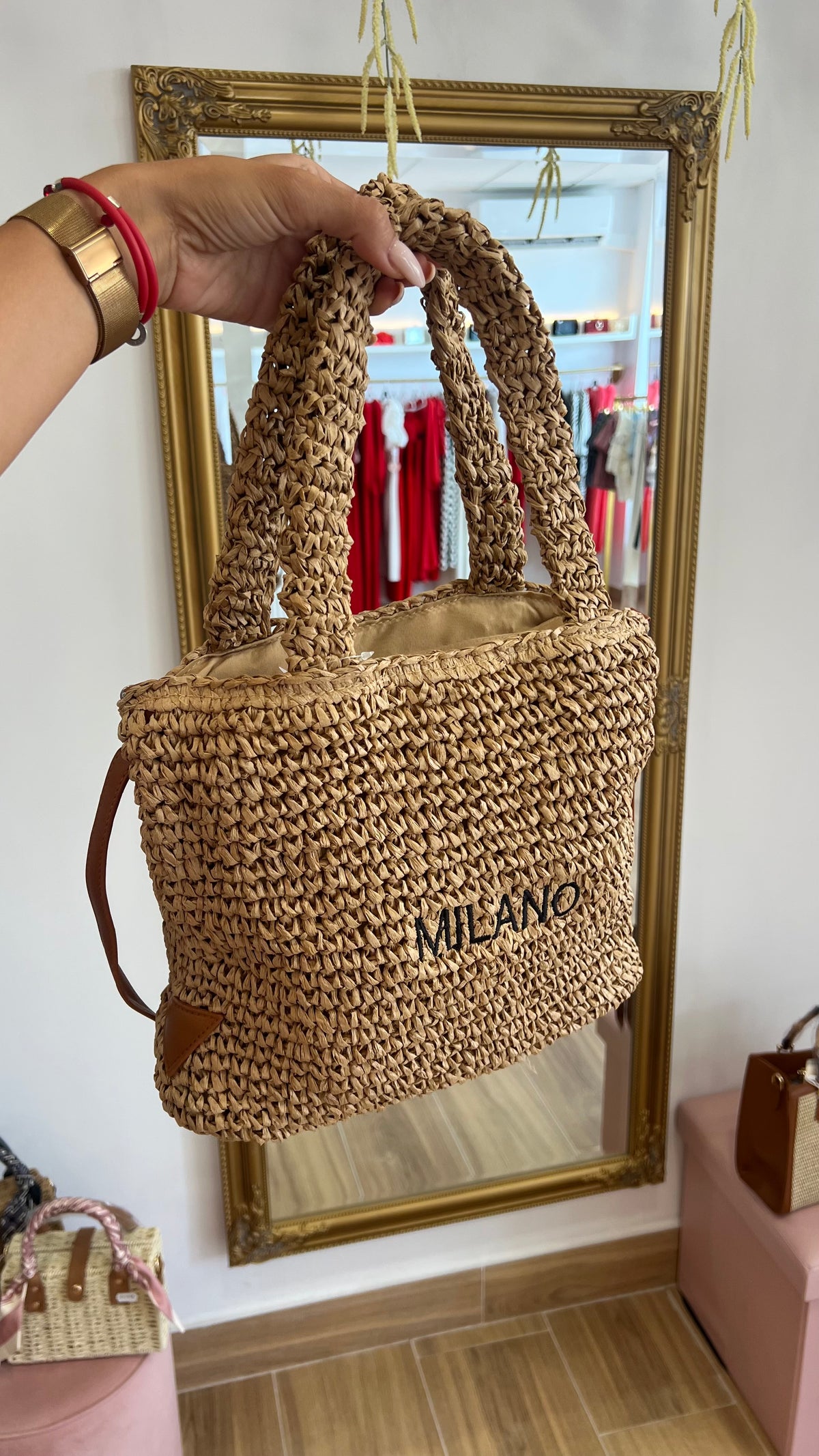Bolso Rafia Milano