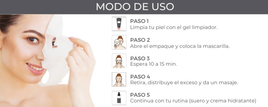 Mascarilla Facial Lumi Radiance (Línea Dermatológica)