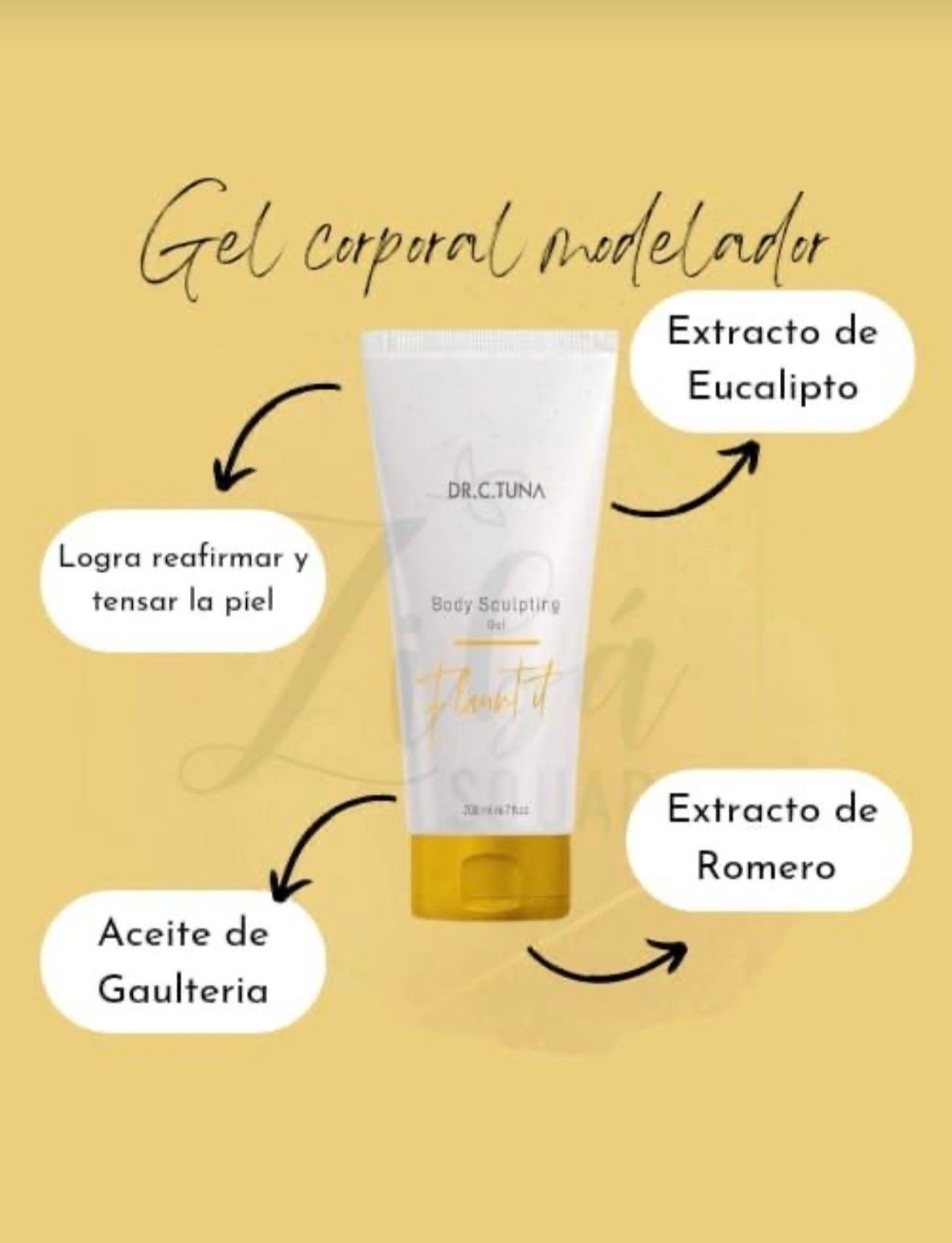 Gel Corporal Anticelulítico (Línea Dermatológica)