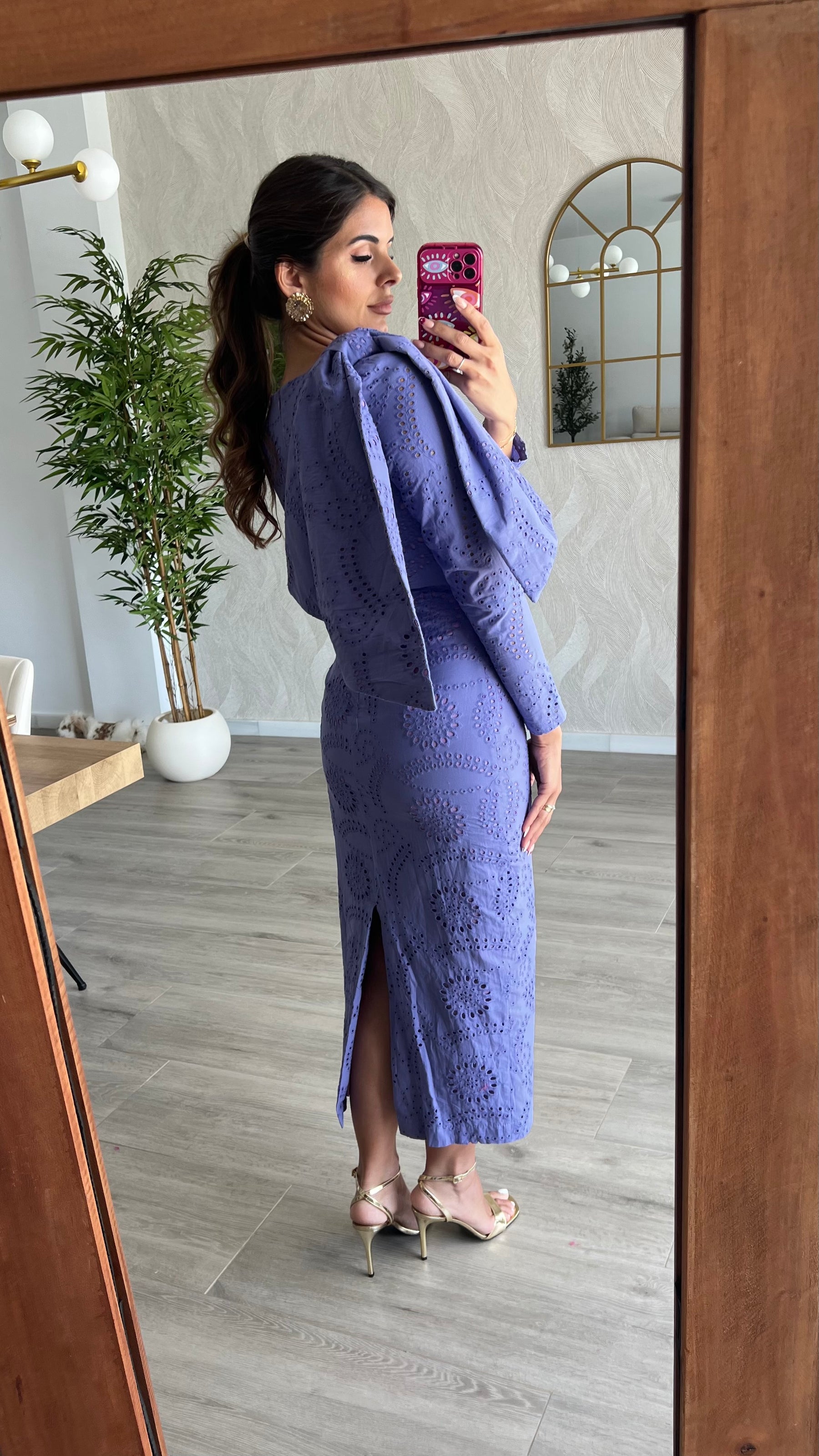 Vestido Libra Perforado “Made in Spain”