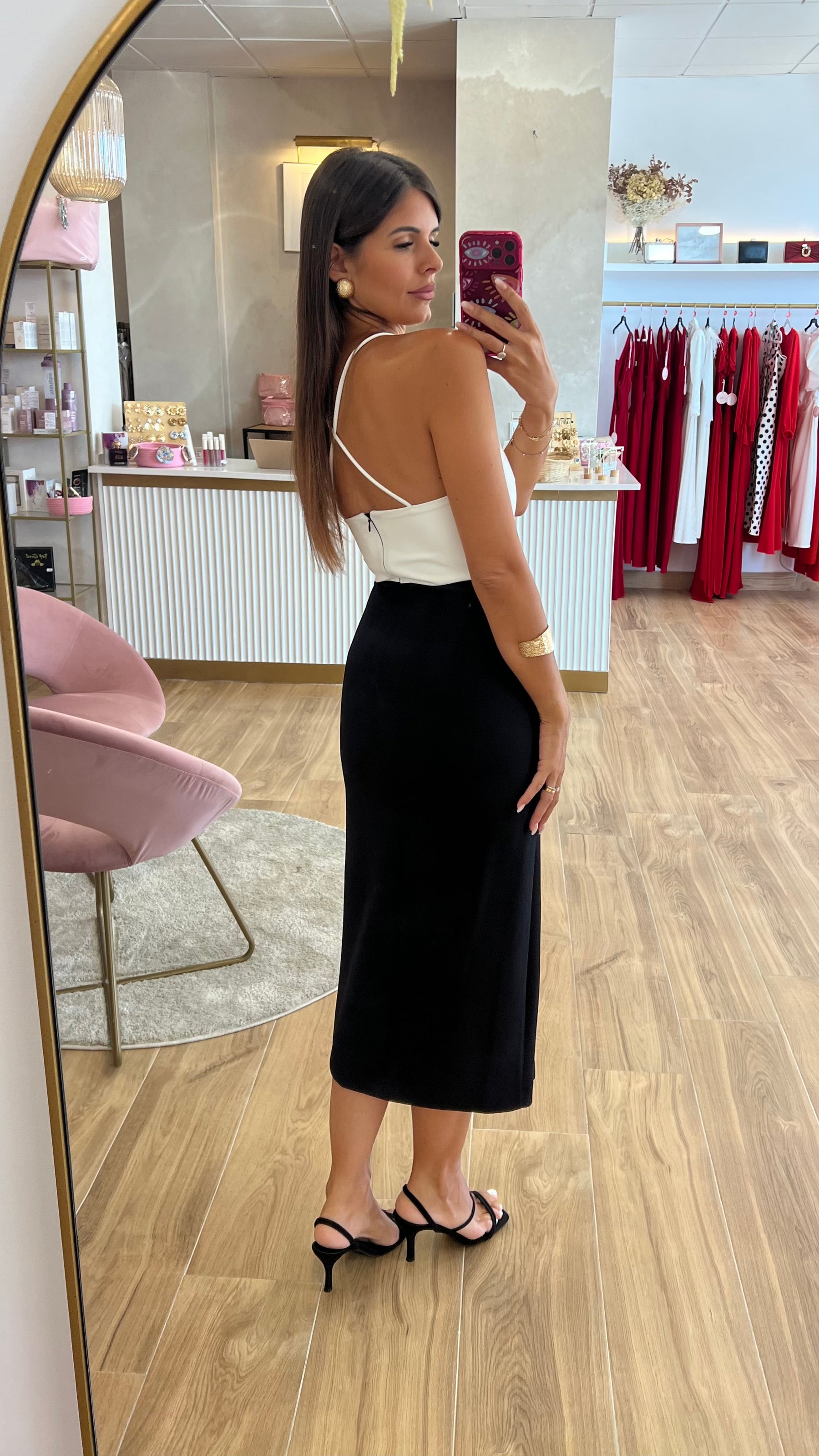 Vestido Bicolor
