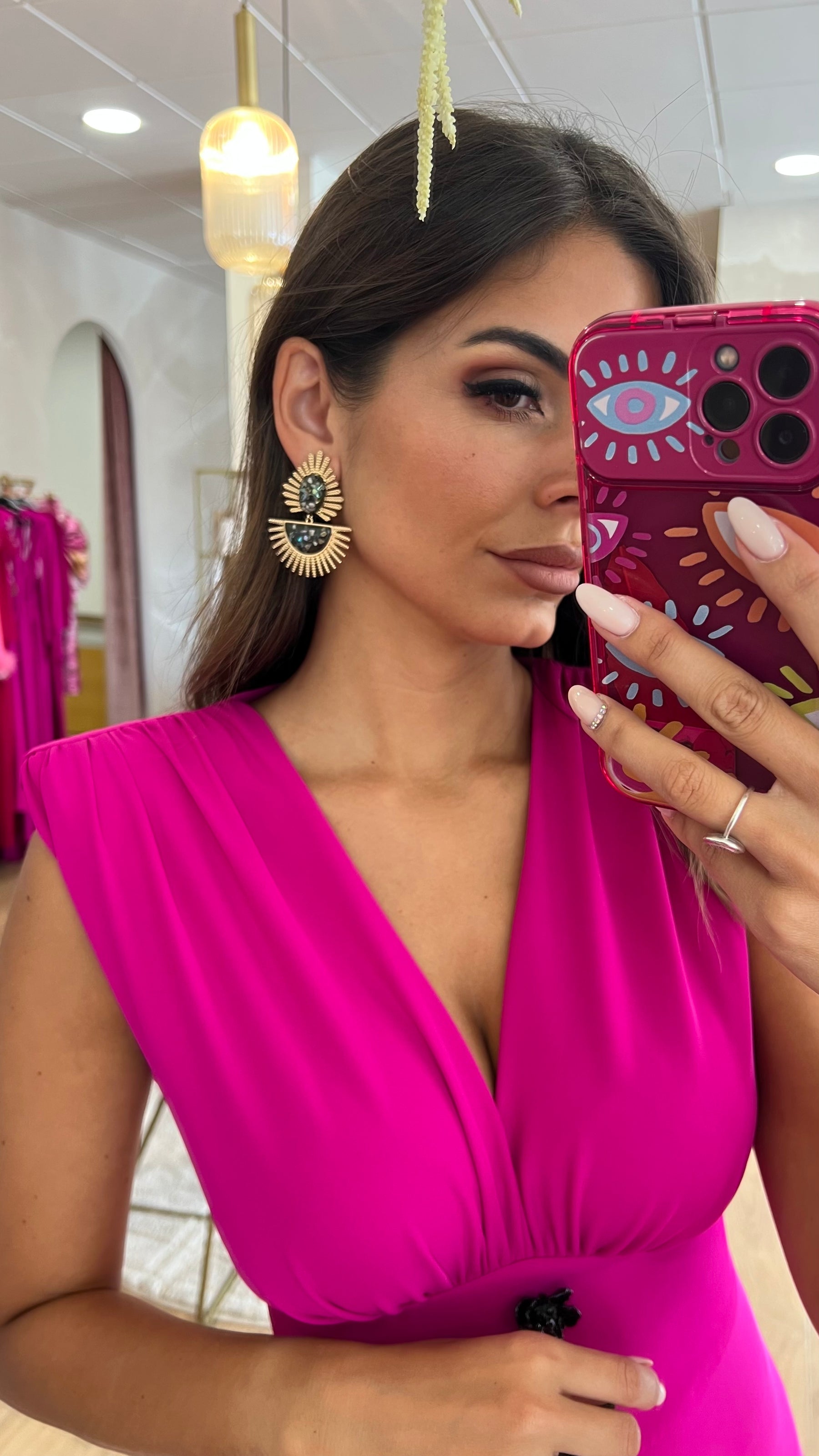 Pendientes Corona
