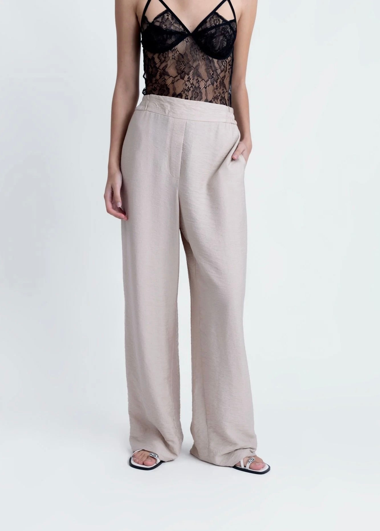 Pantalón Fluido Textura