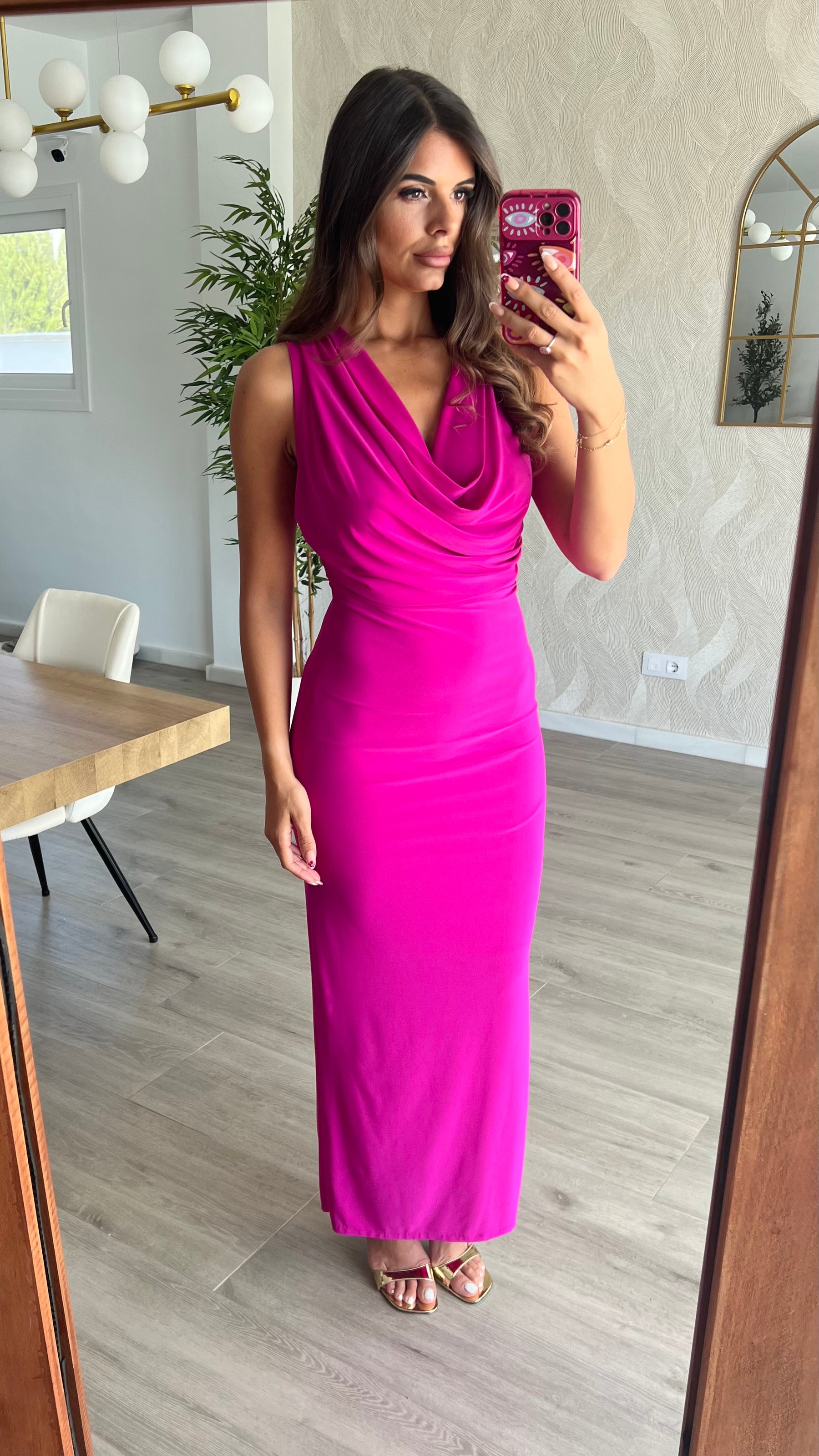 Vestido Martina Fucsia “Made in Spain”