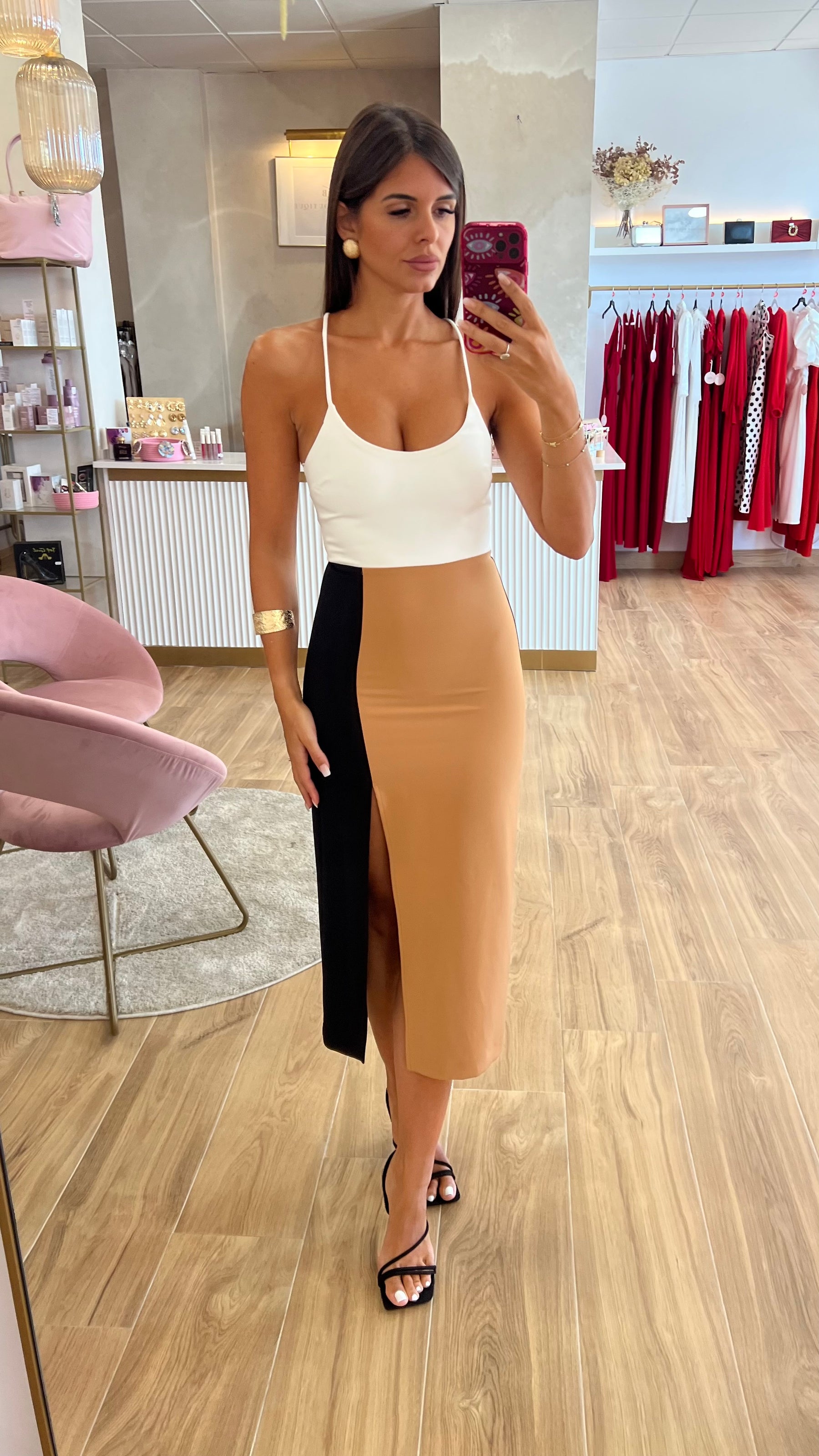 Vestido Bicolor