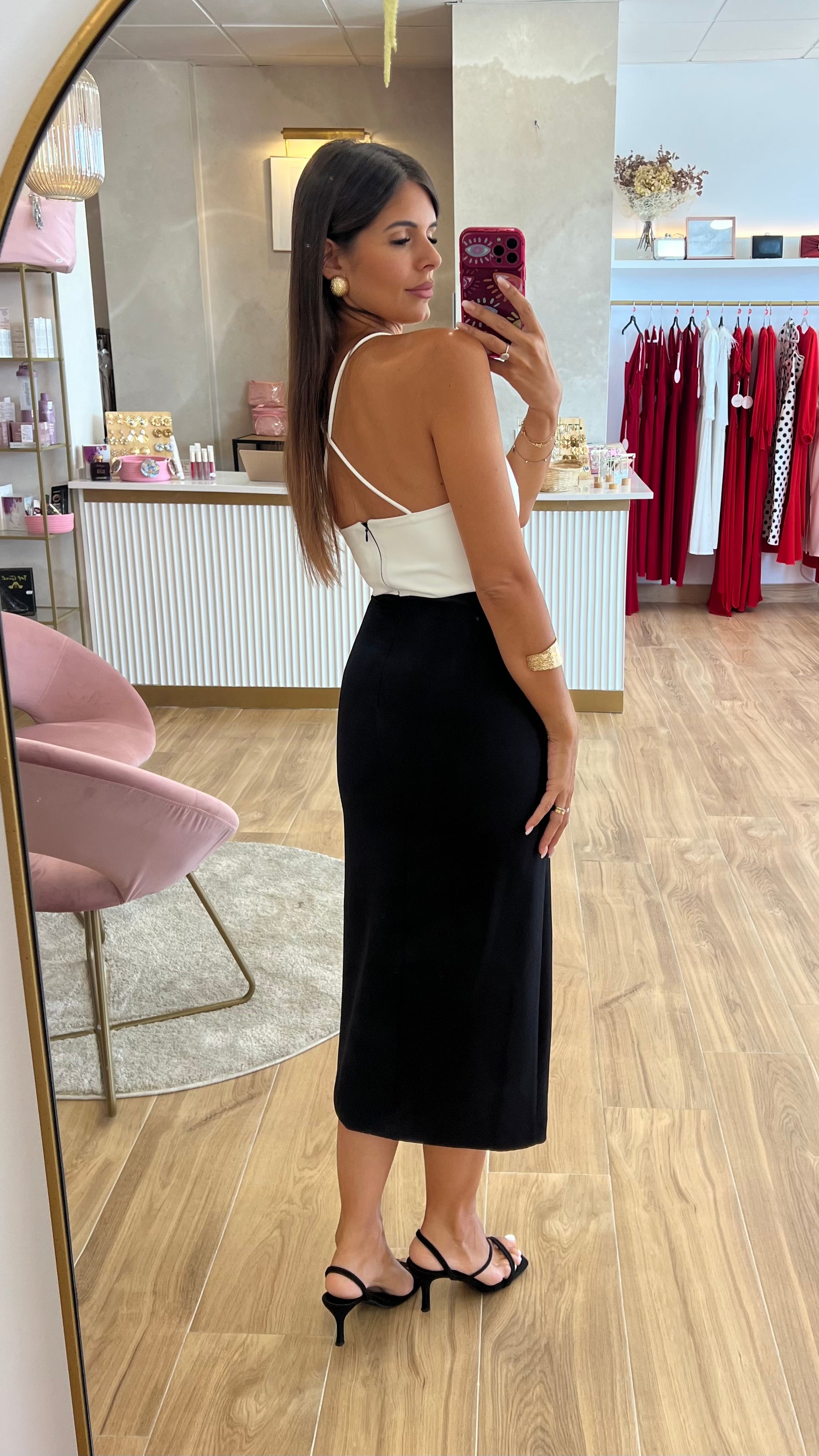 Vestido Bicolor