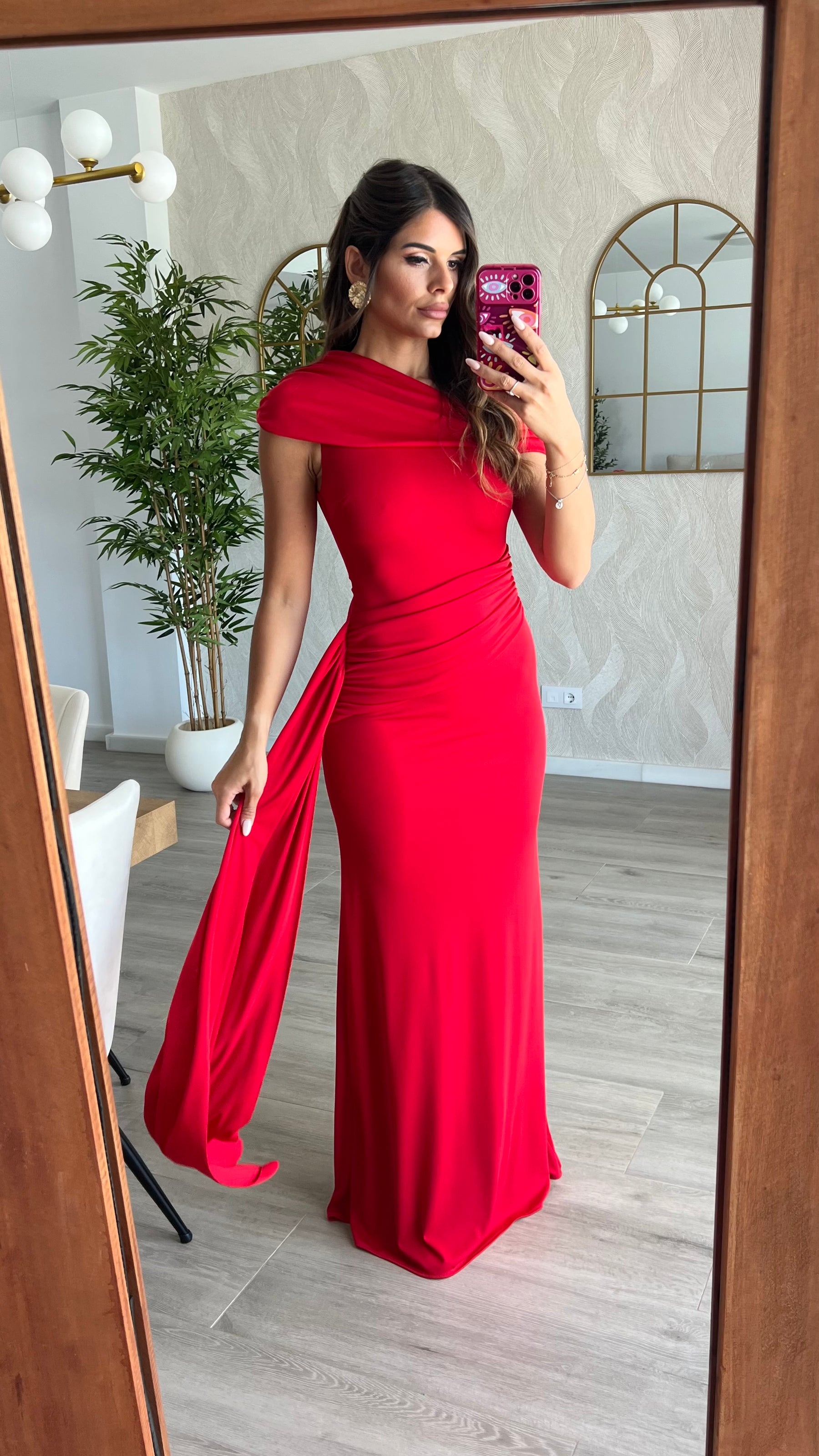 Vestido Lucia Rojo “Made in Spain” (OUTLET NO DEVOLUCIÓN)