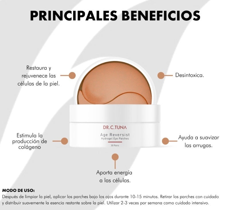 Parches Contorno Ojos Anti-Edad (Línea Dermatológica)