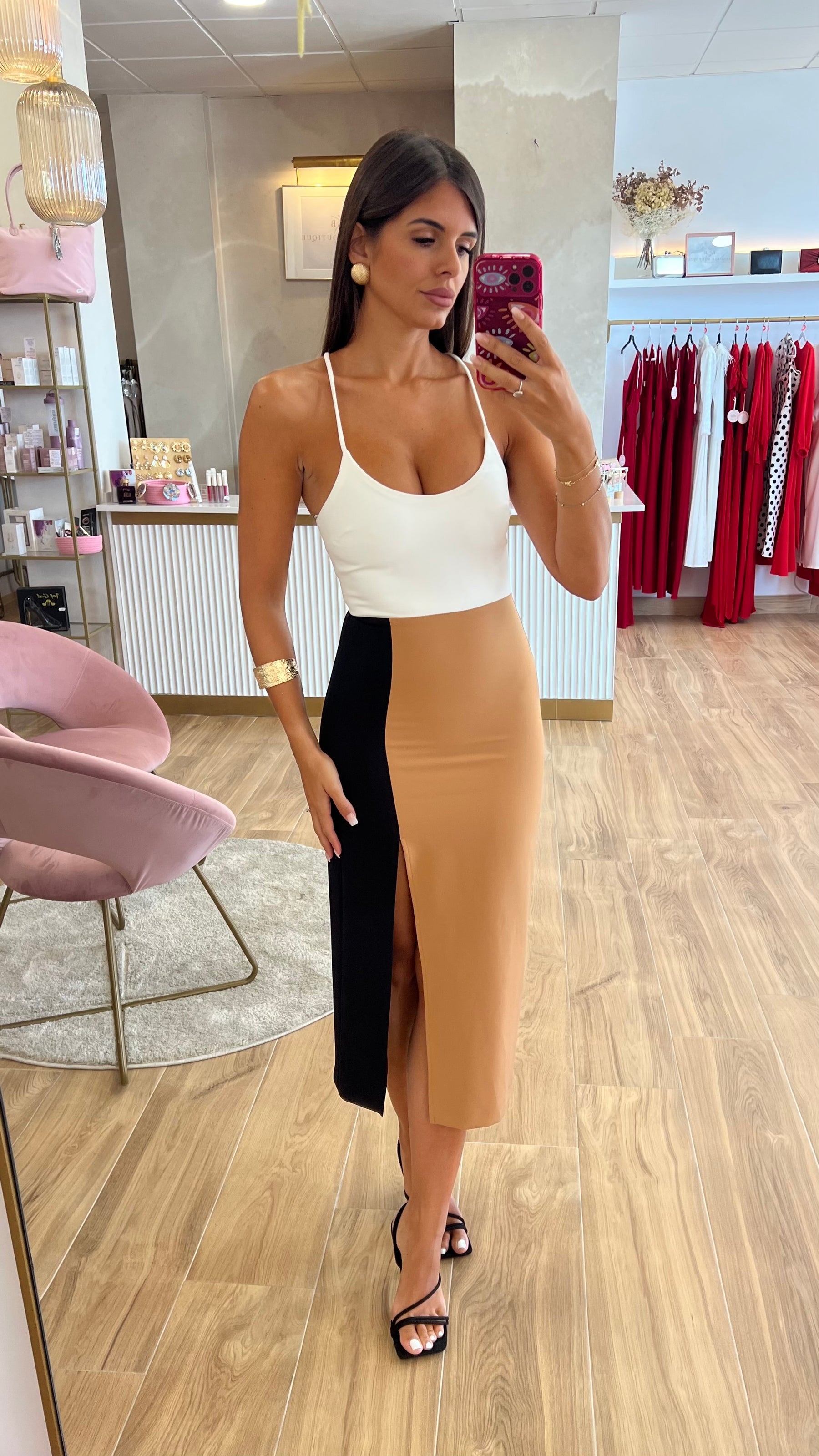 Vestido Bicolor