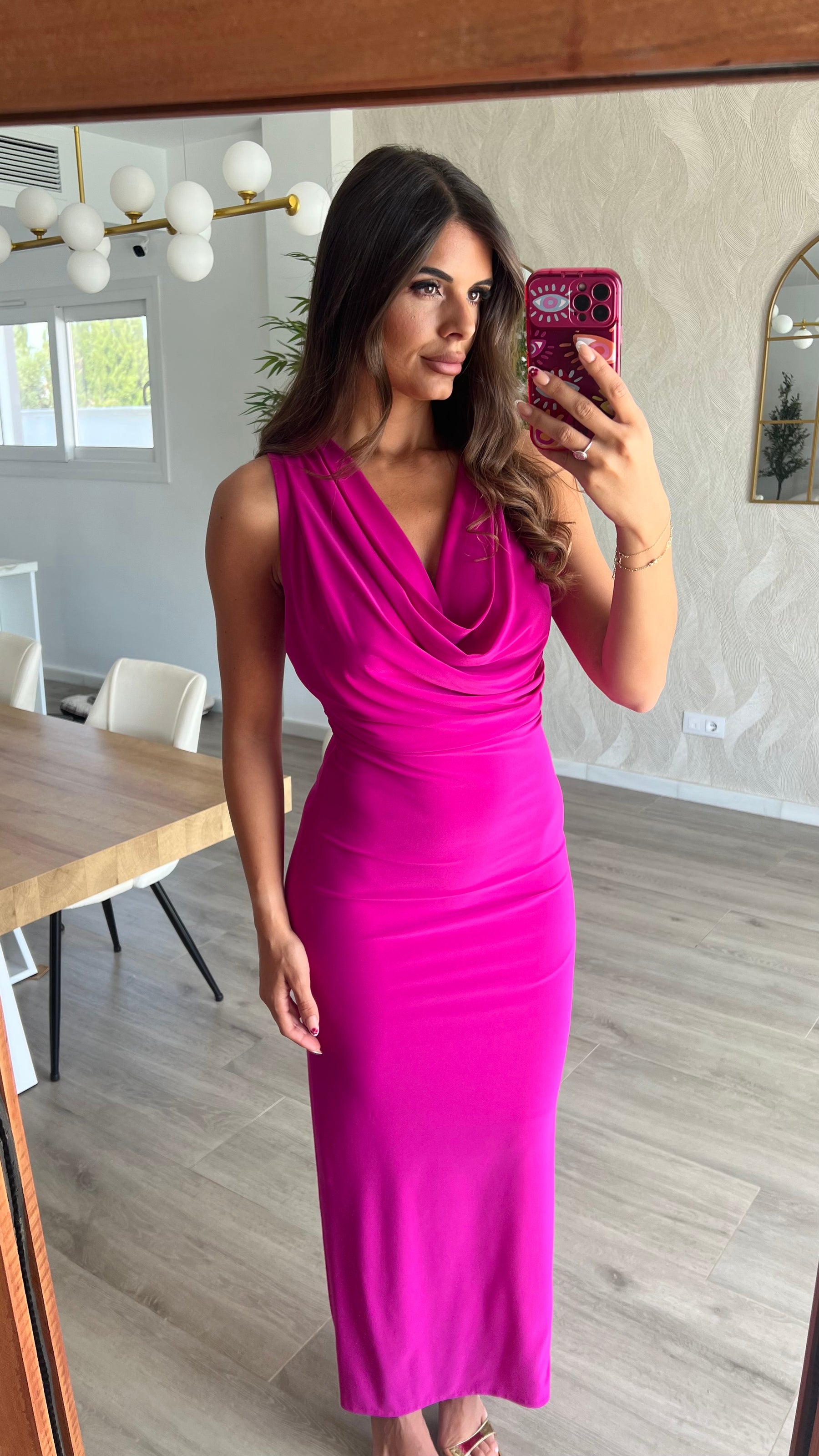 Vestido Martina Fucsia “Made in Spain”