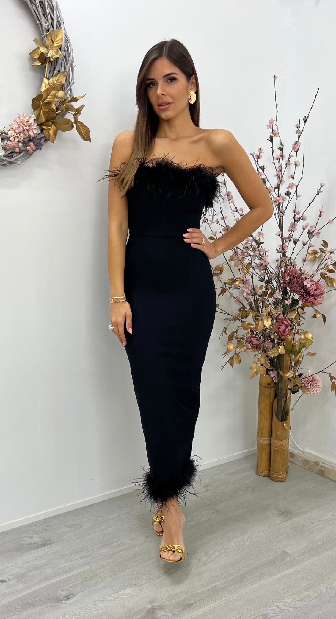 Vestido Bandage Victoria Negro