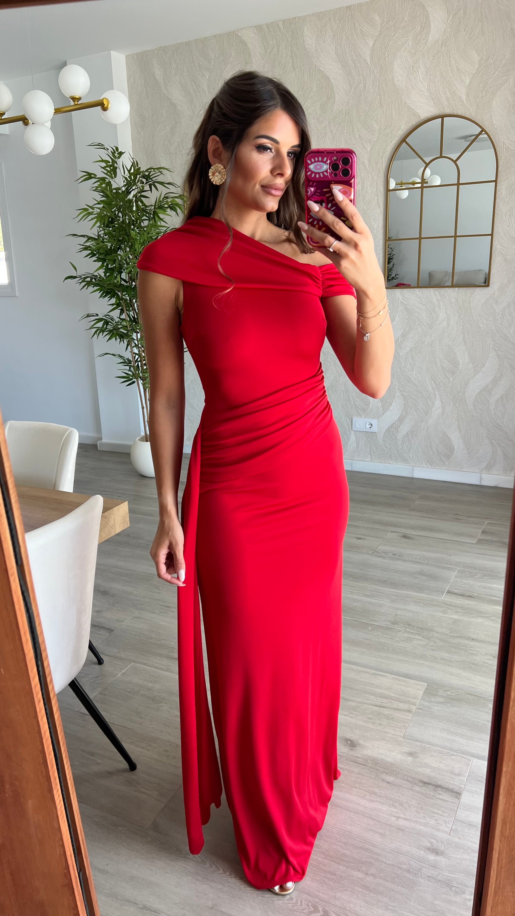 Vestido Lucia Rojo “Made in Spain” (OUTLET NO DEVOLUCIÓN)