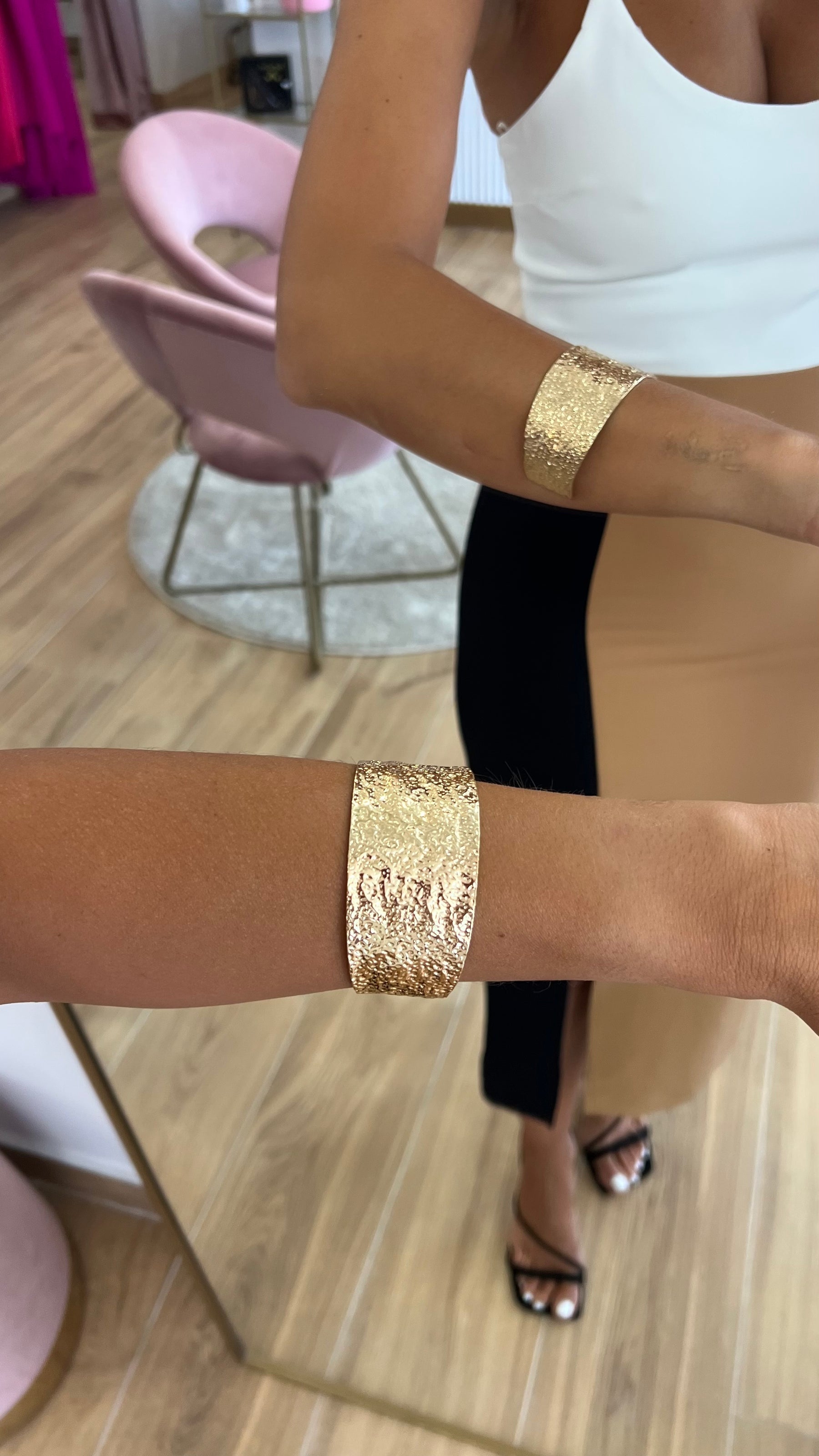 Pulsera Rígida Textura