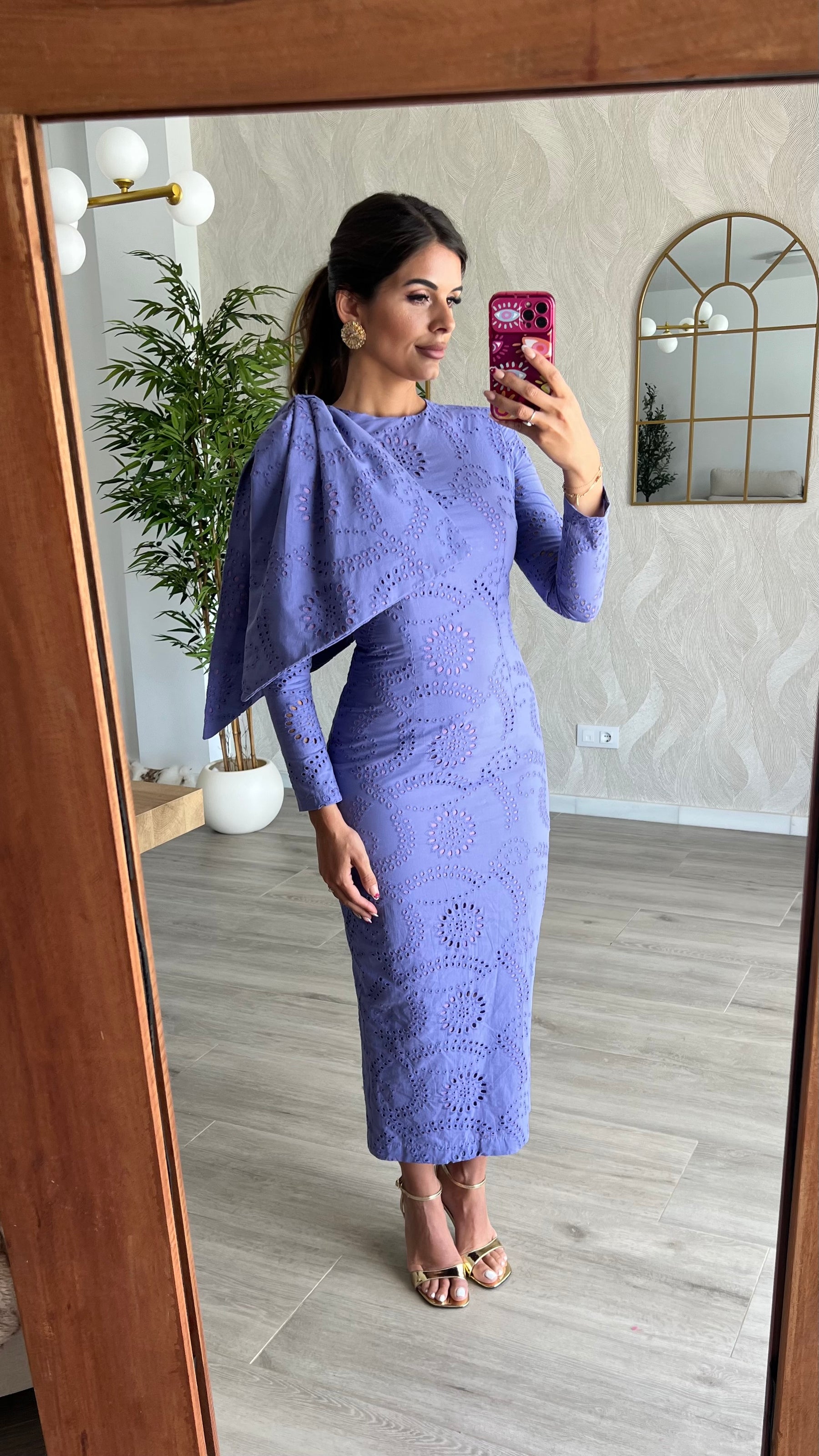 Vestido Libra Perforado “Made in Spain”