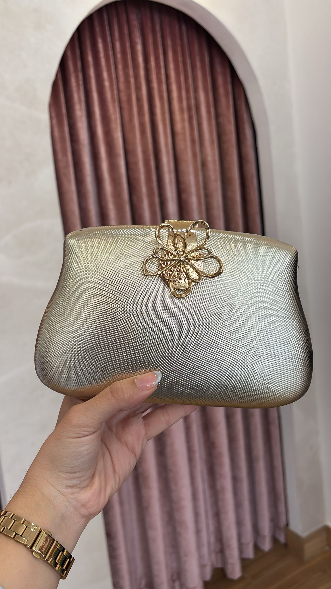 Clutch Cierre Flor