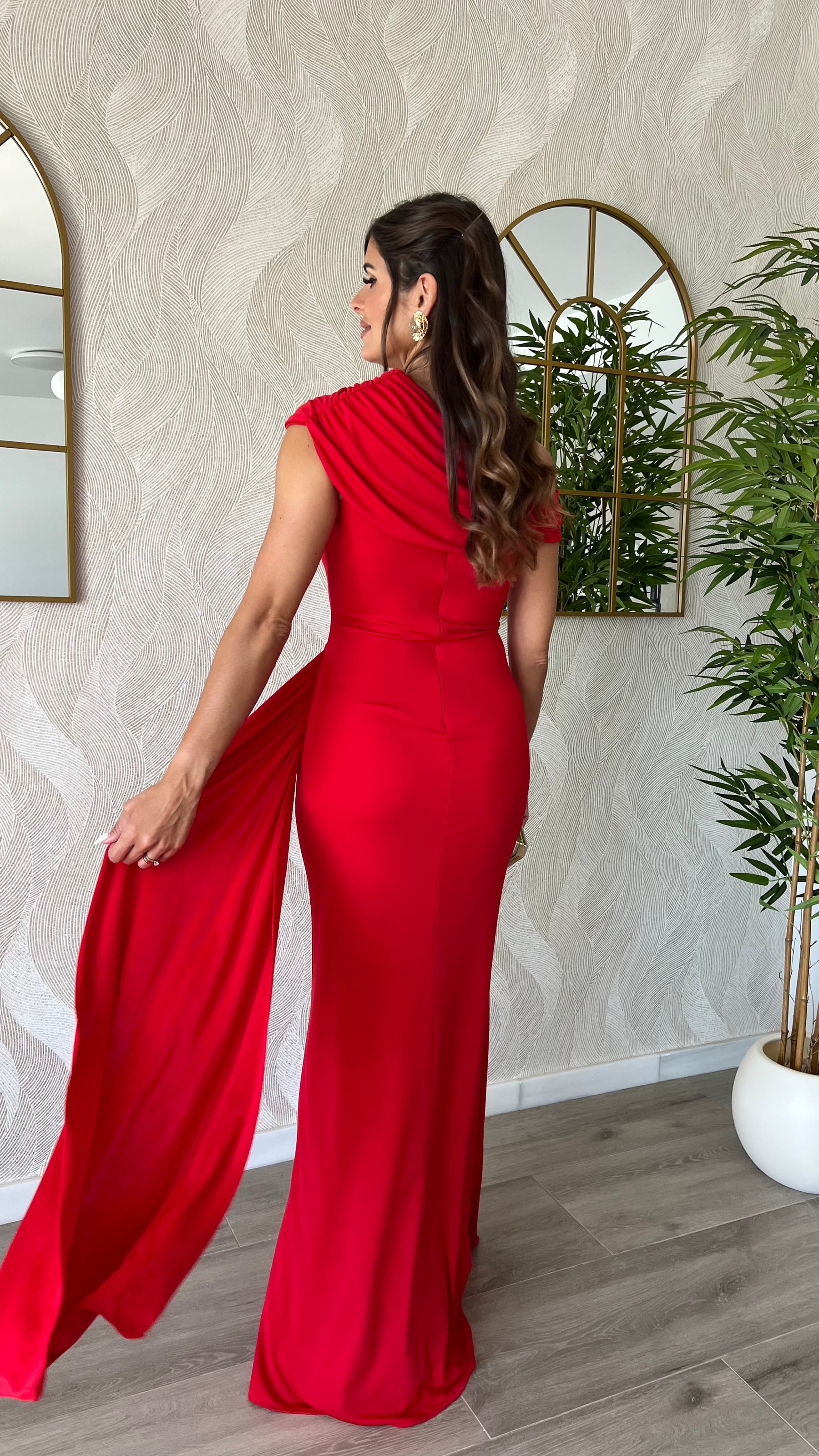 Vestido Lucia Rojo “Made in Spain” (OUTLET NO DEVOLUCIÓN)