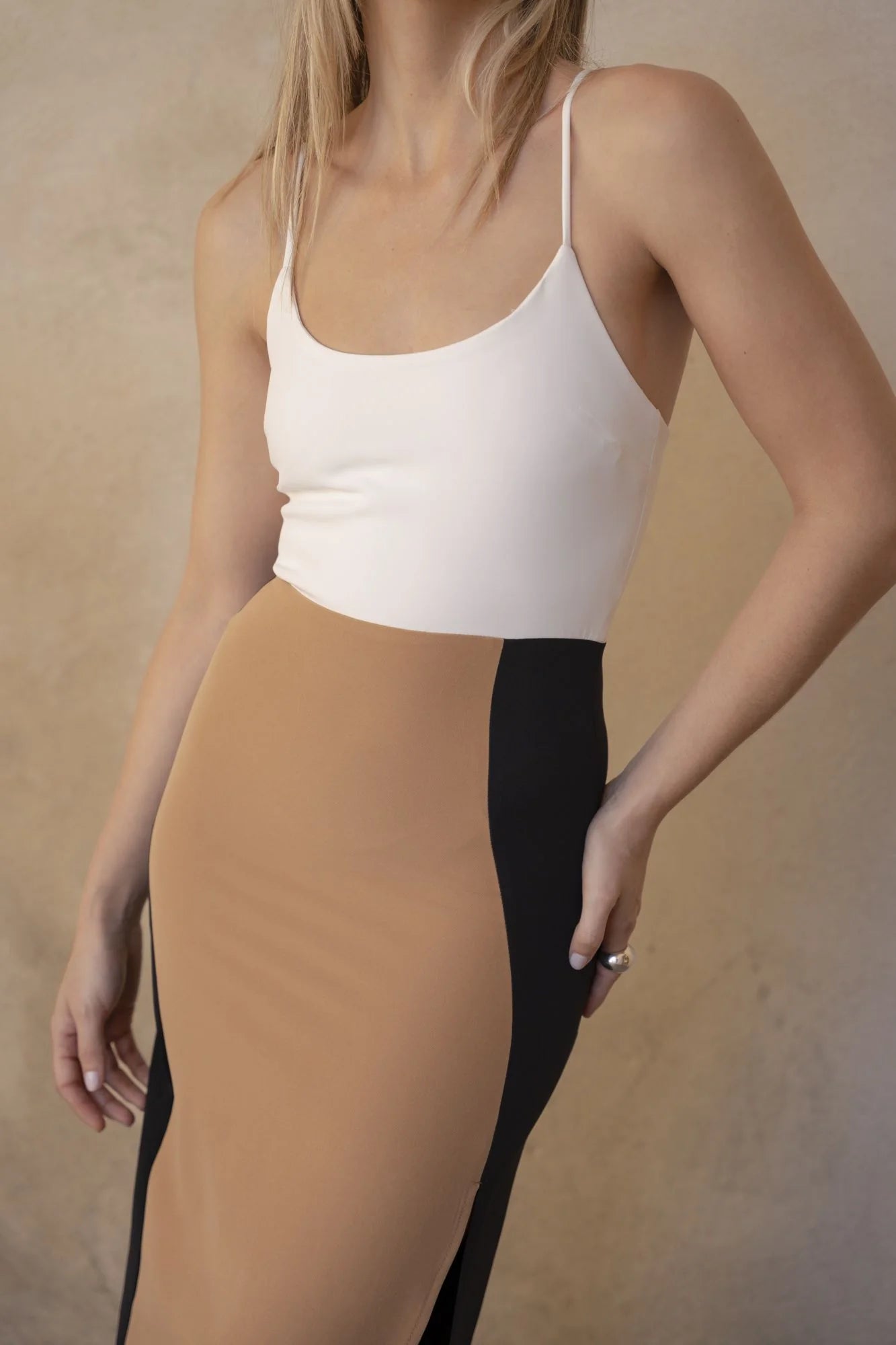 Vestido Bicolor