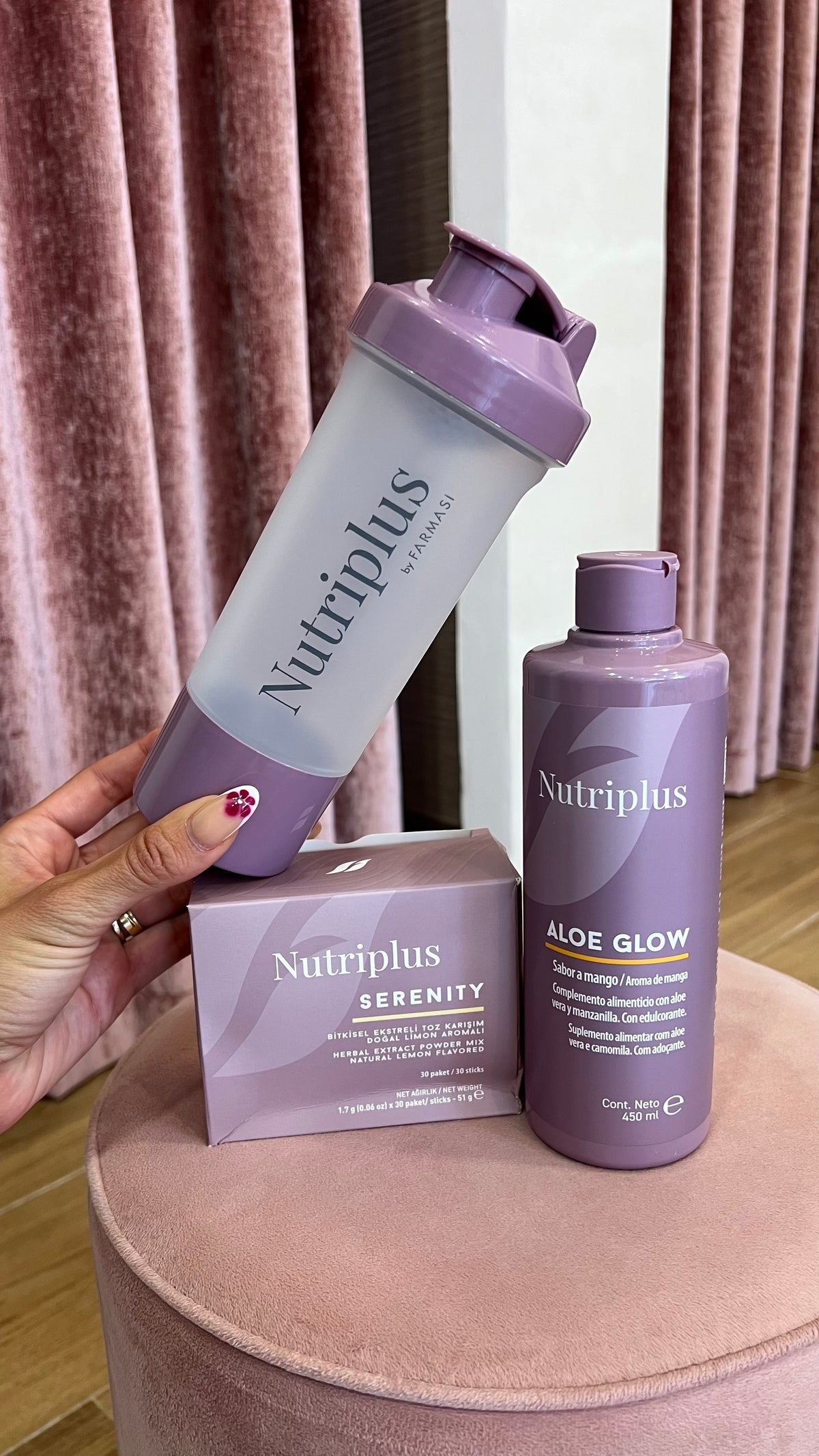 Combo DETOX (Té + Aloe + Botella)