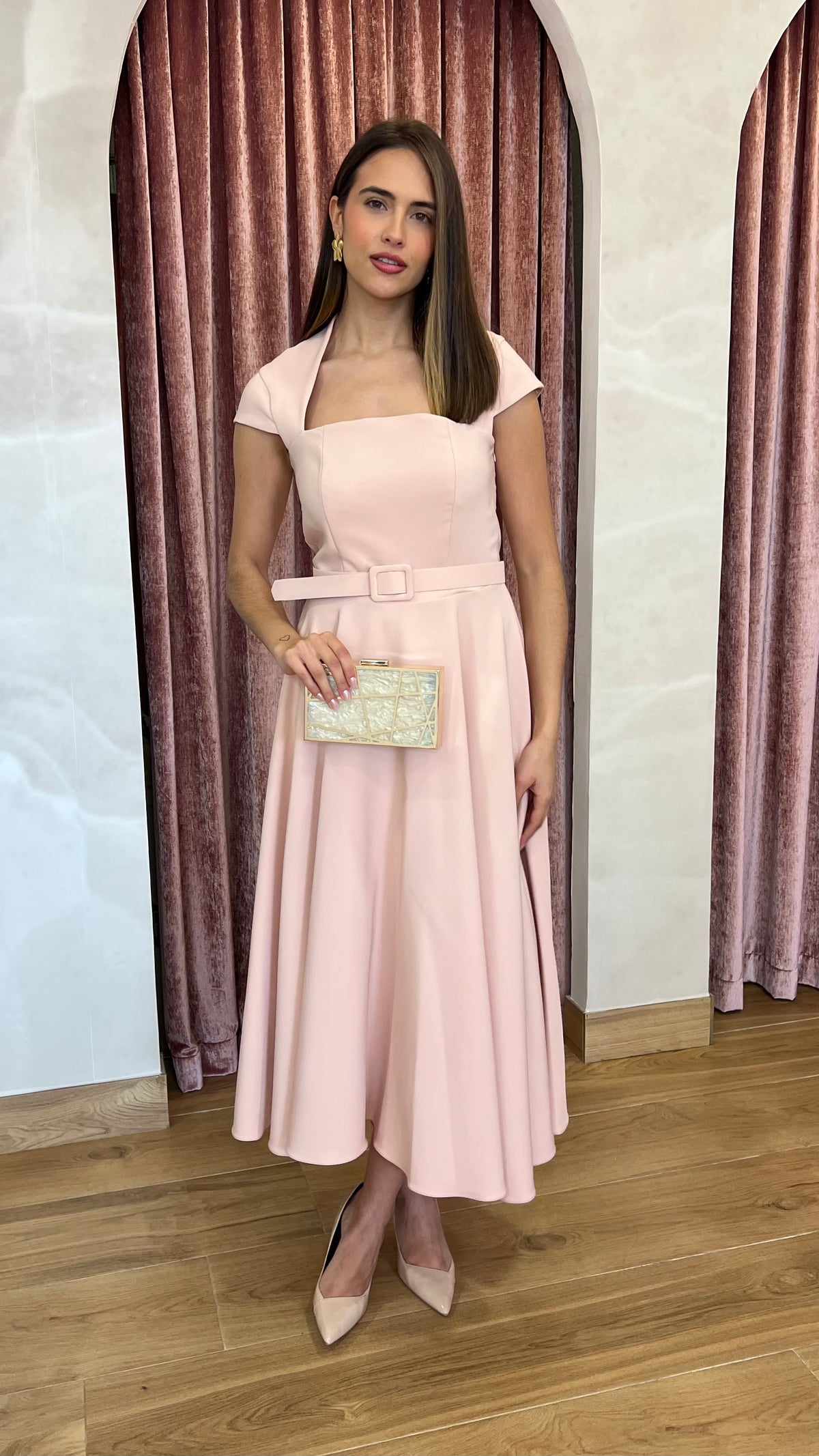 Vestido Diana Rosa “Made in Spain”