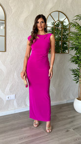 Vestido Lara Fucsia “Made in Spain” (OUTLET NO DEVOLUCIÓN)