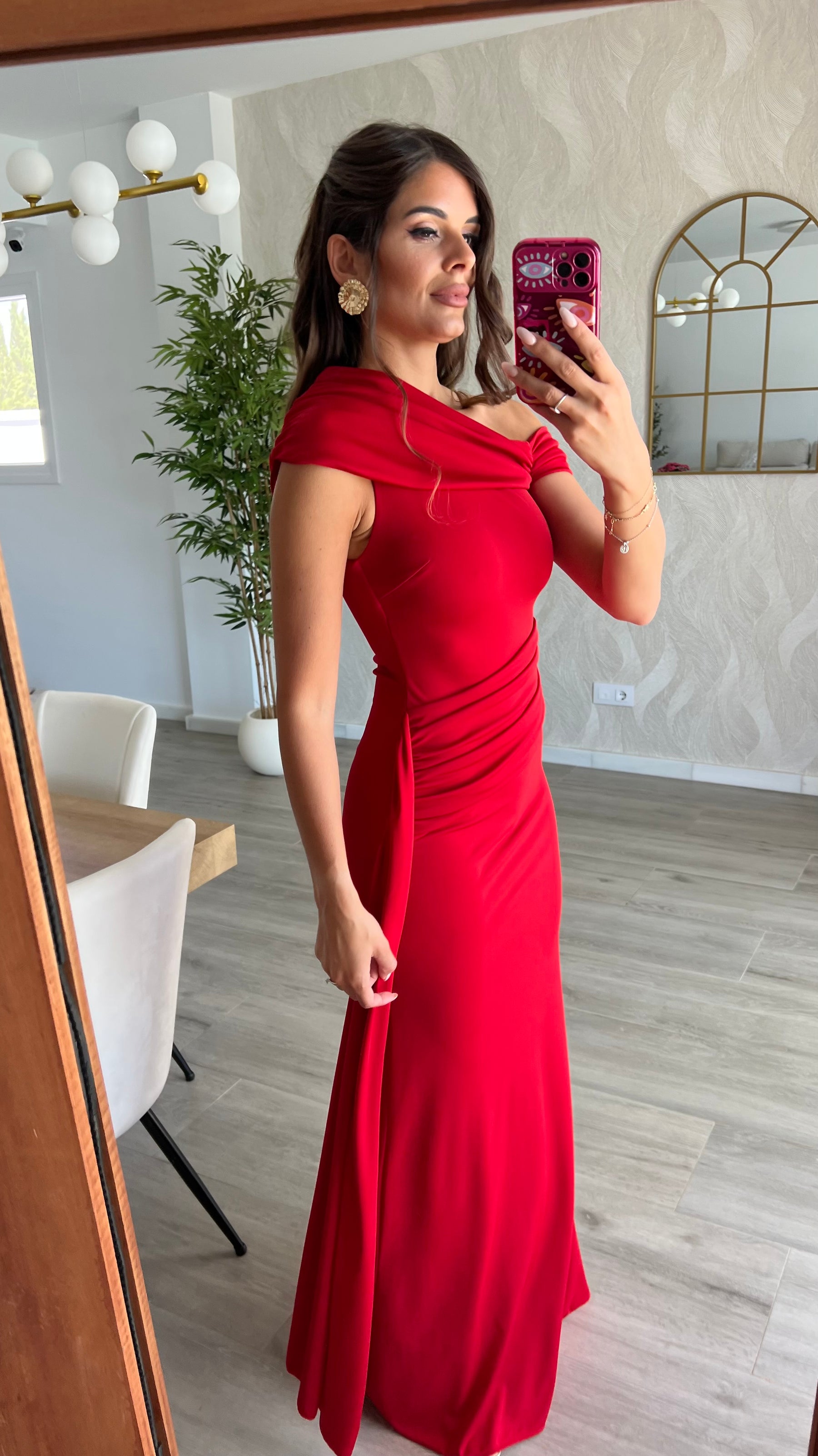 Vestido Lucia Rojo “Made in Spain” (OUTLET NO DEVOLUCIÓN)