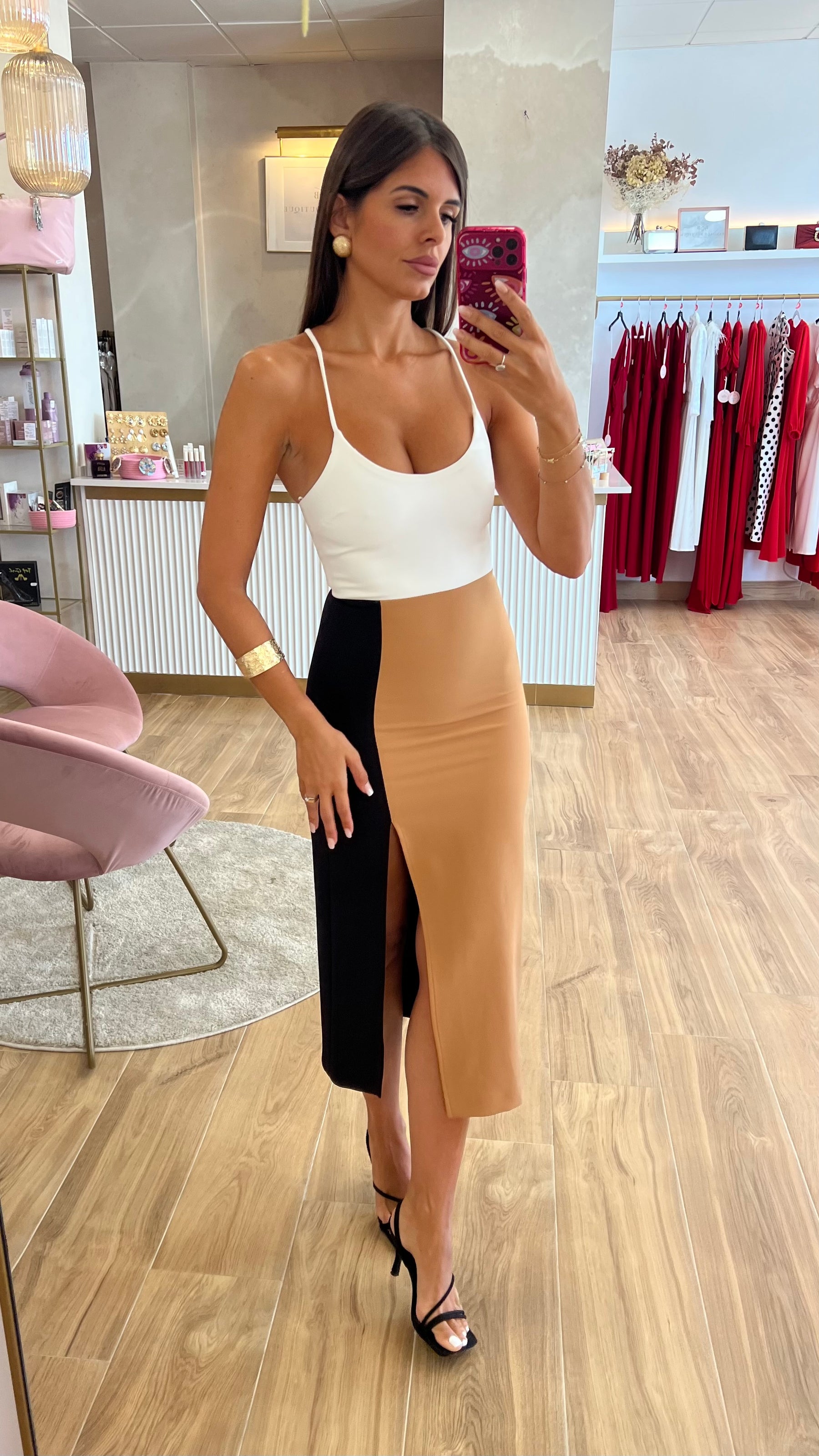 Vestido Bicolor