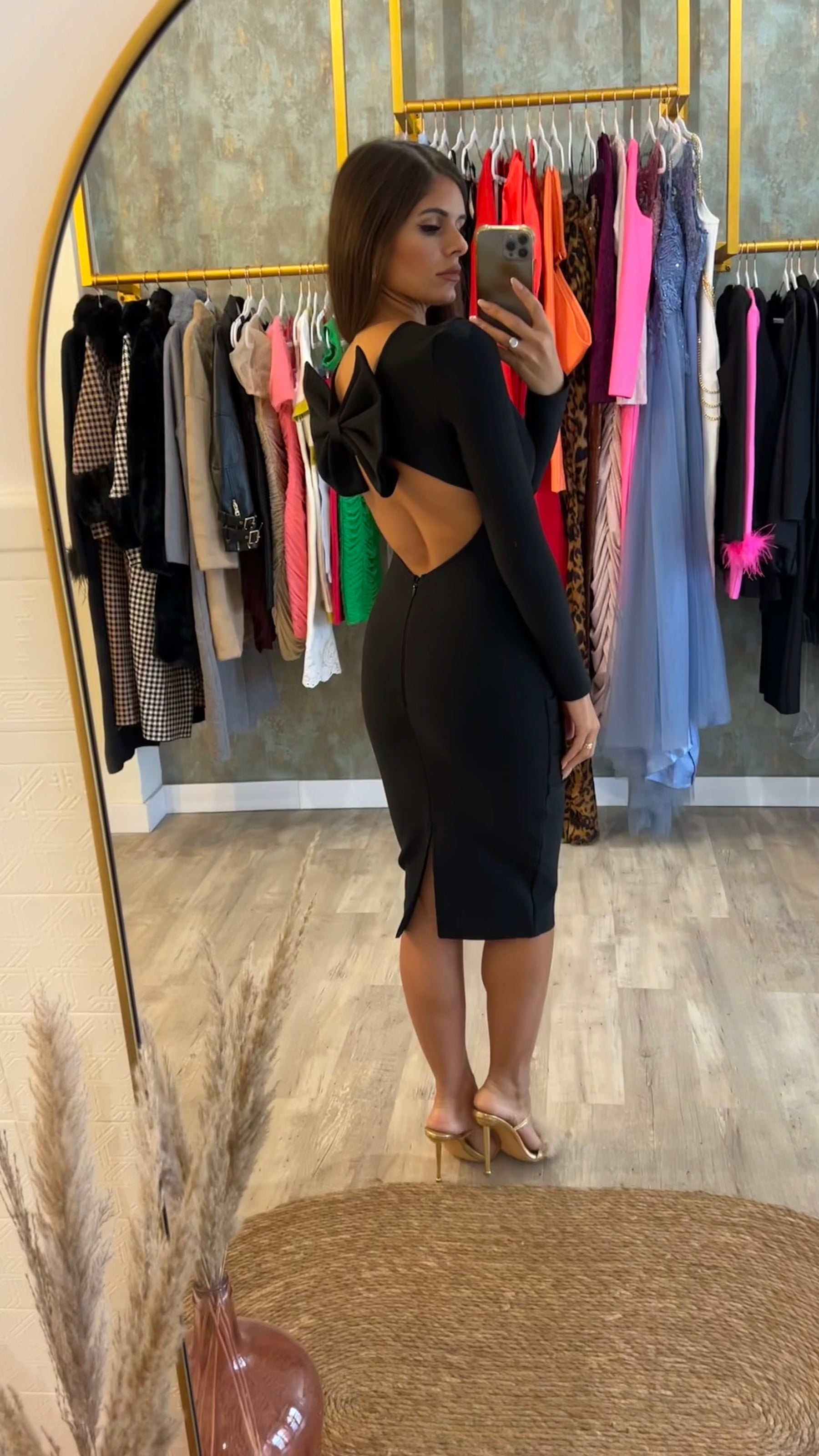 Vestido Bandage Matilda Lazo Negro (OUTLET NO DEVOLUCIÓN)