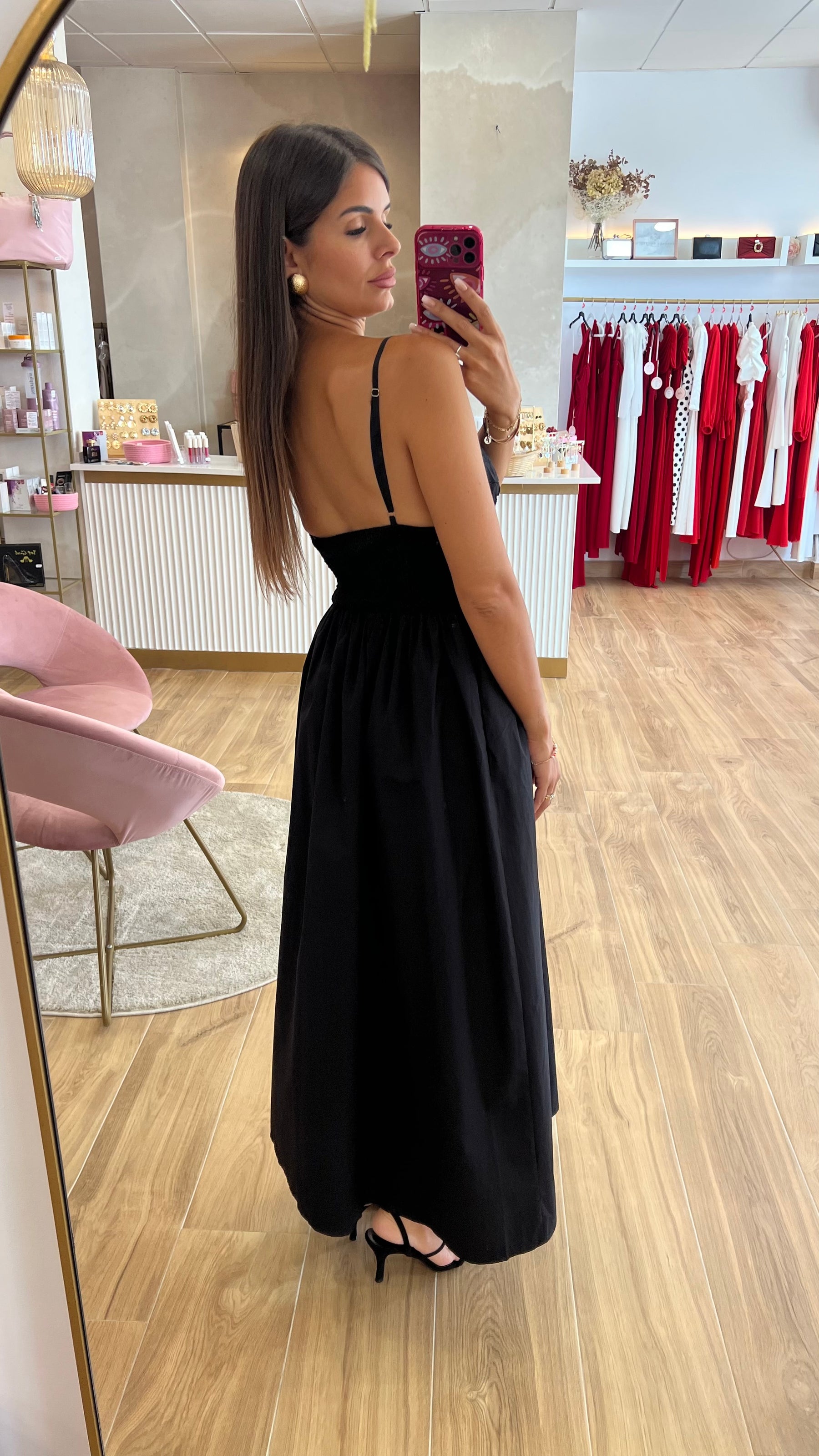 Vestido Midi Bordado