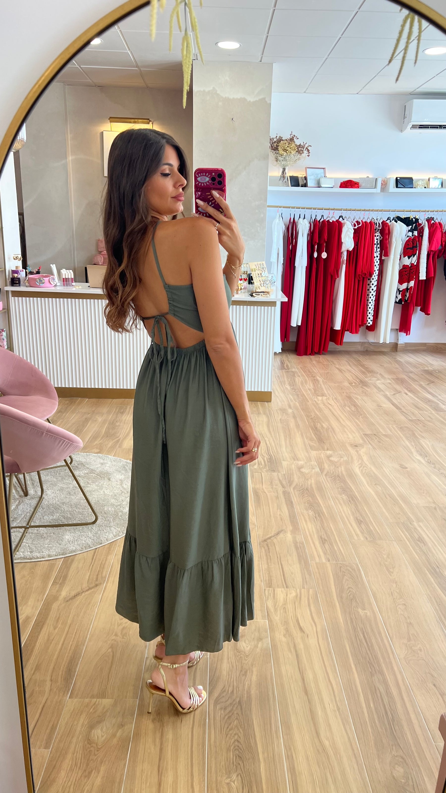 Vestido Verde Largo