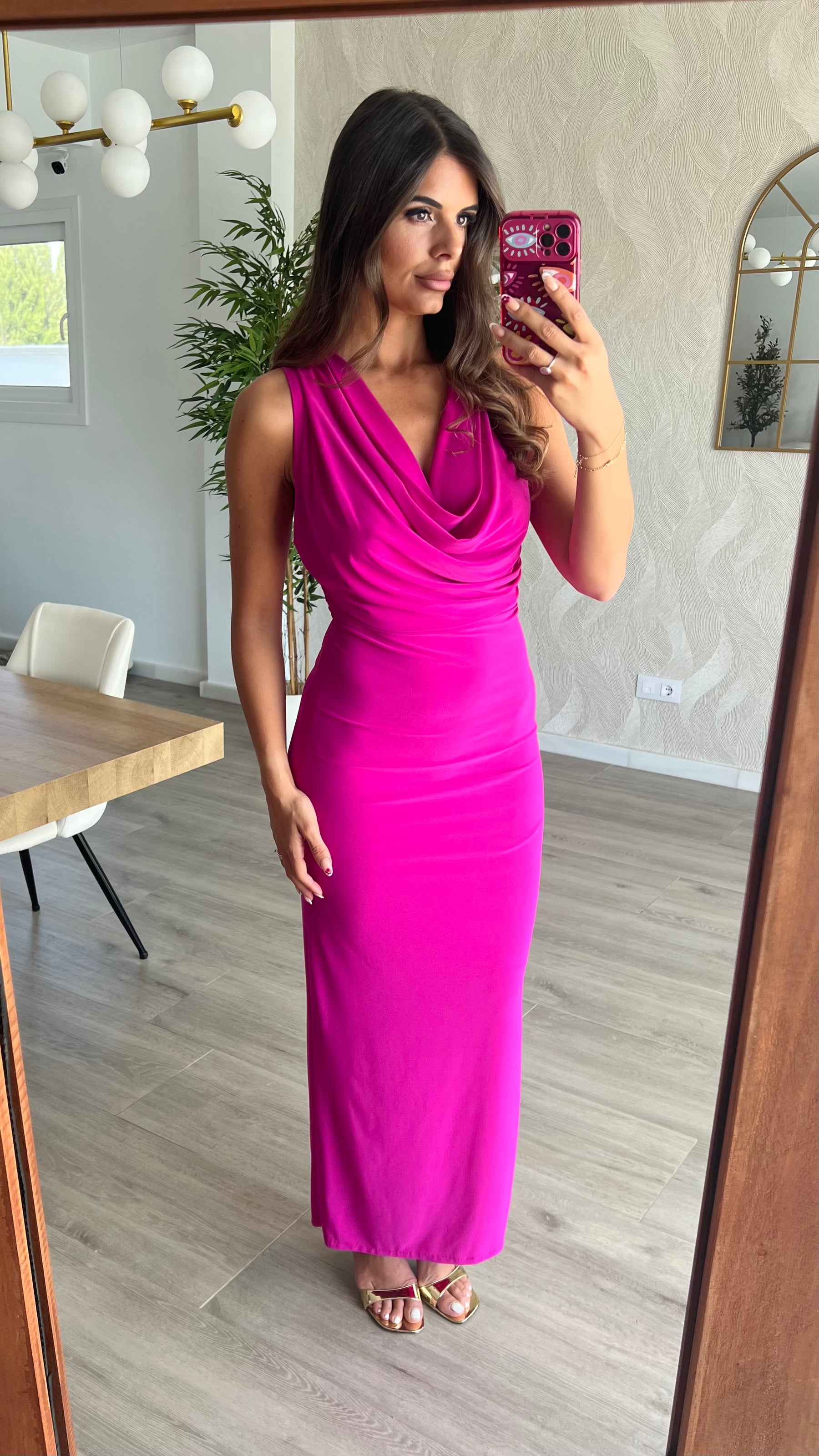 Vestido Martina Fucsia “Made in Spain”