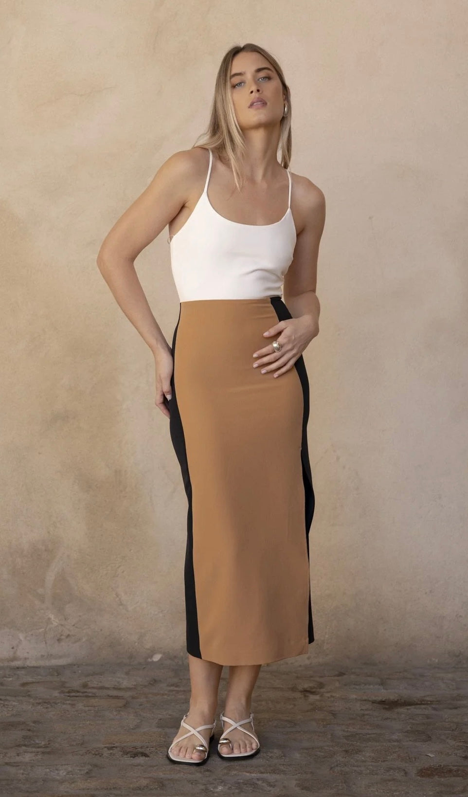 Vestido Bicolor