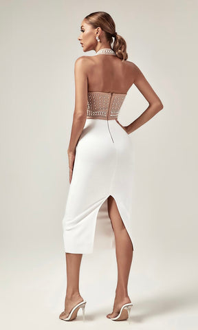 Vestido Bandage Michella Perlas