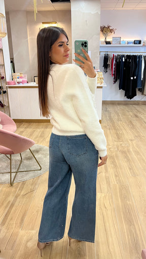 Rebeca Bordado Joya Blanca