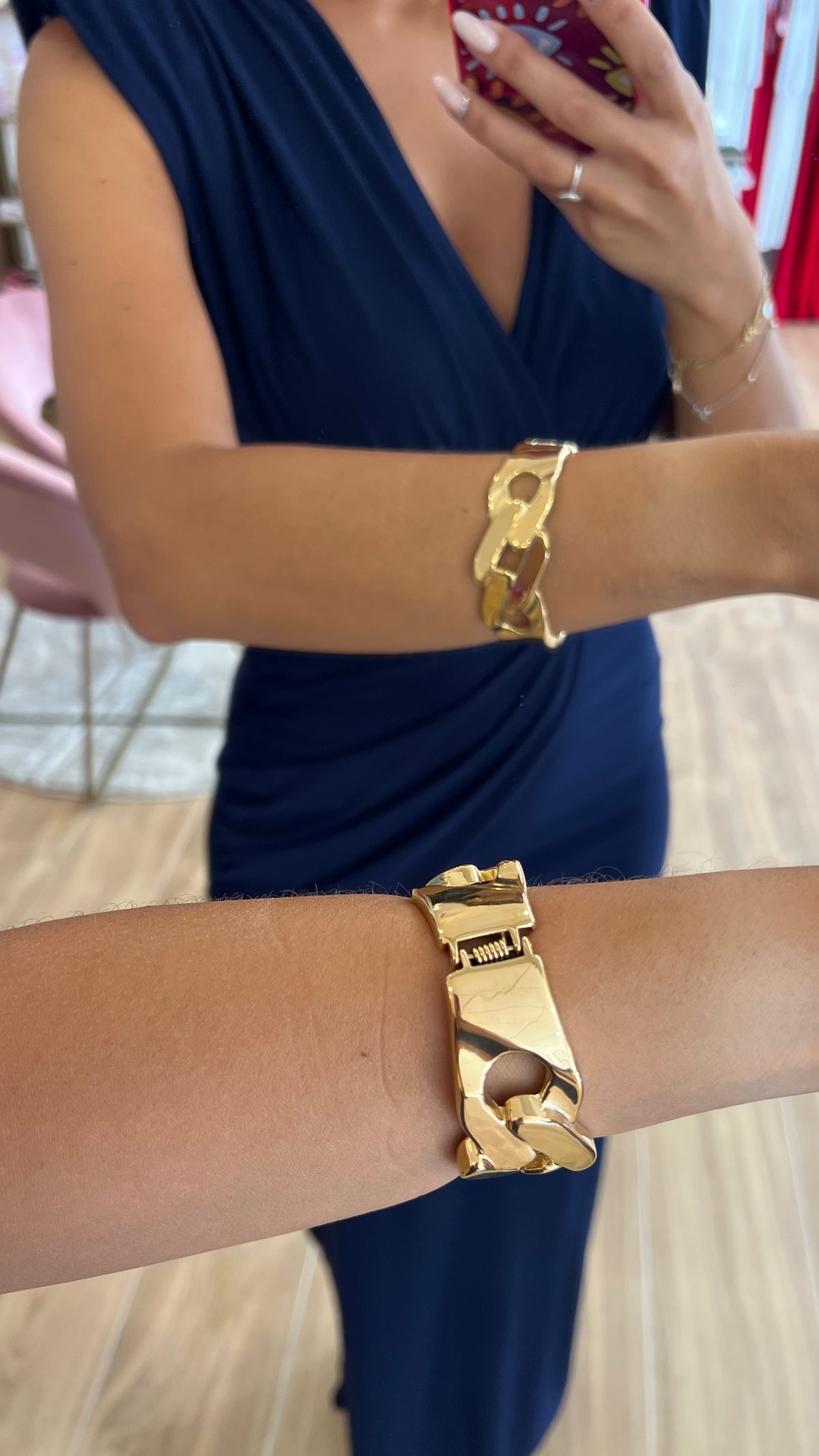 Pulsera Rígida Eslabones