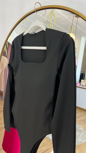 Body Básico Push-Up Negro