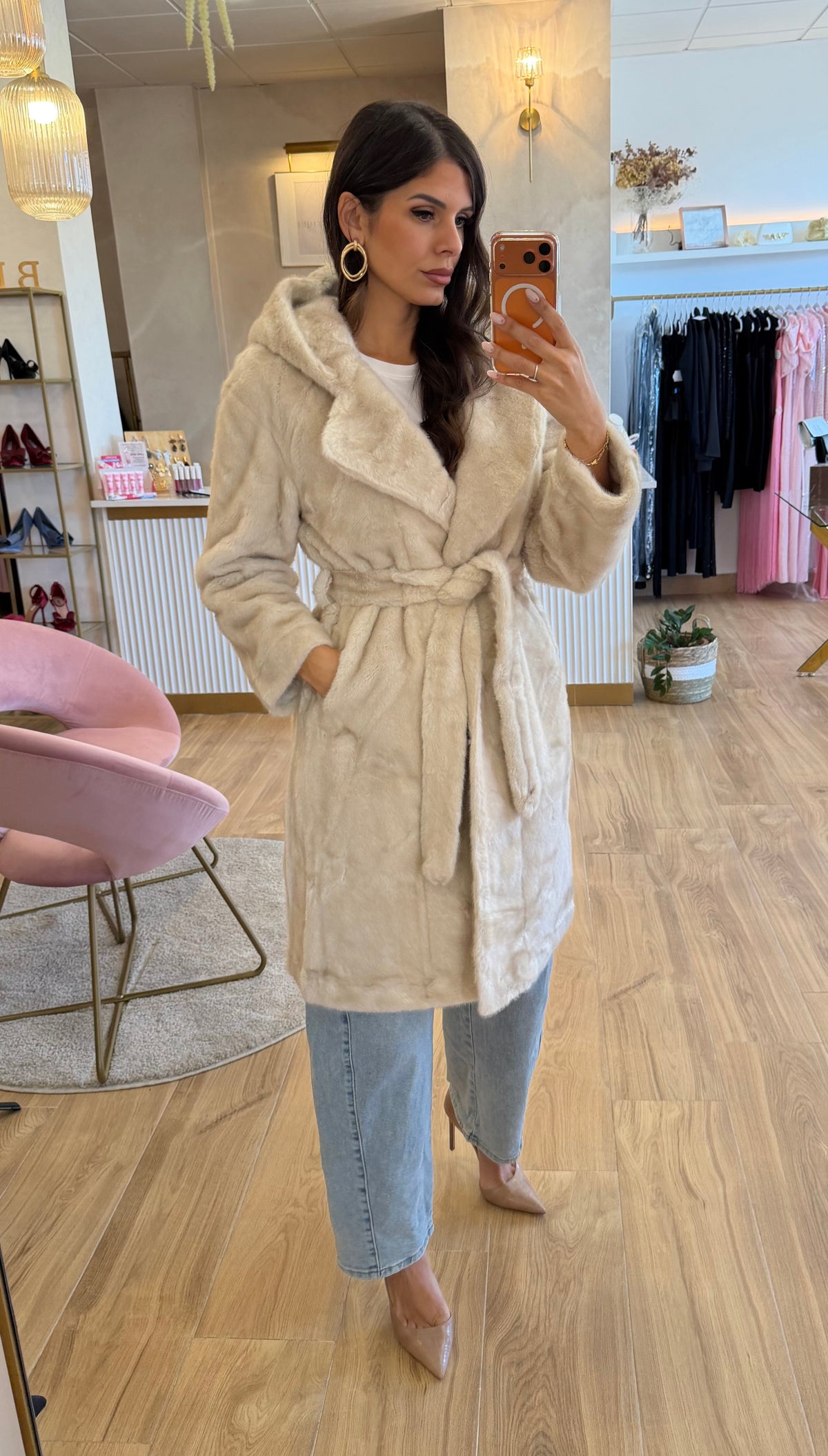 Abrigo Florencia Beige