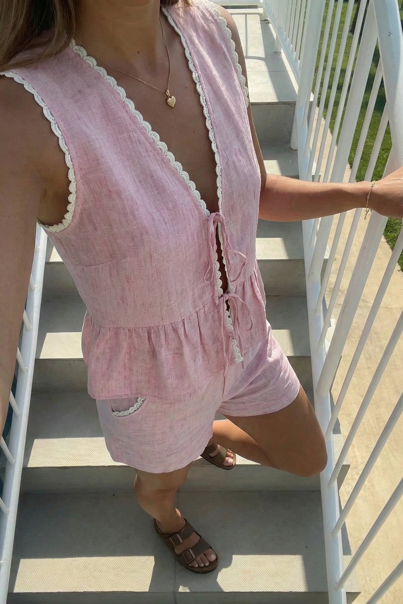 Conjunto Violet Rosa