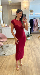 Vestido Bandage Charlotte Rojo