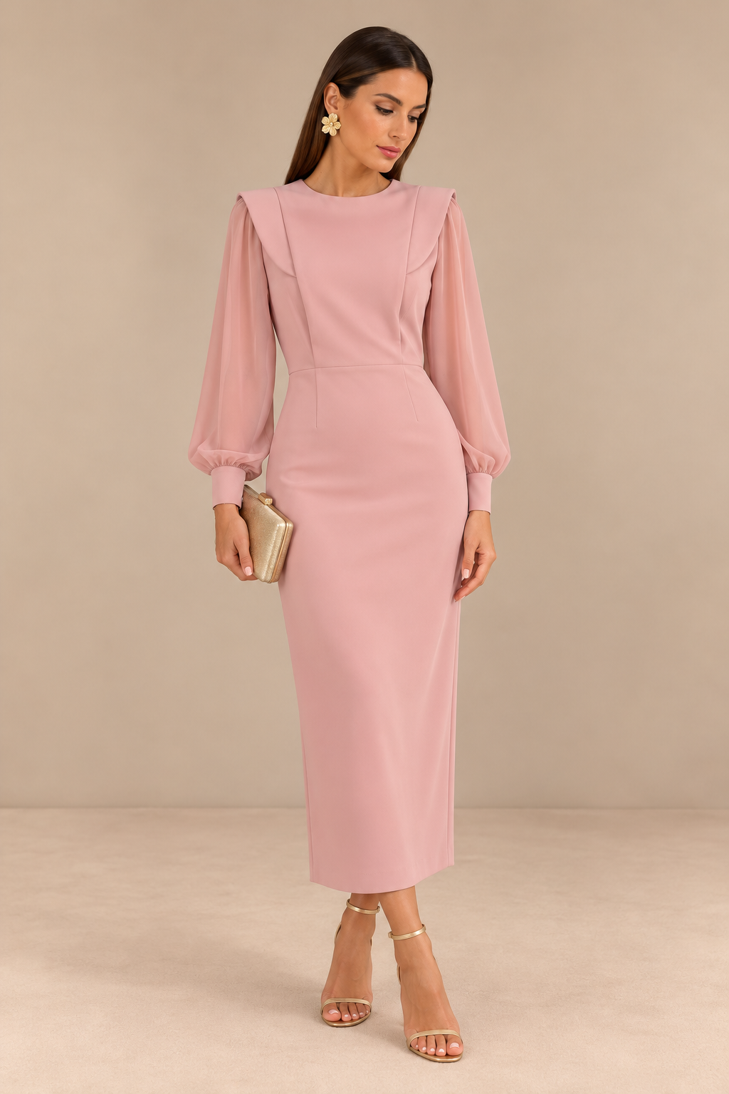 Vestido Clara Rosa “Made in Spain”