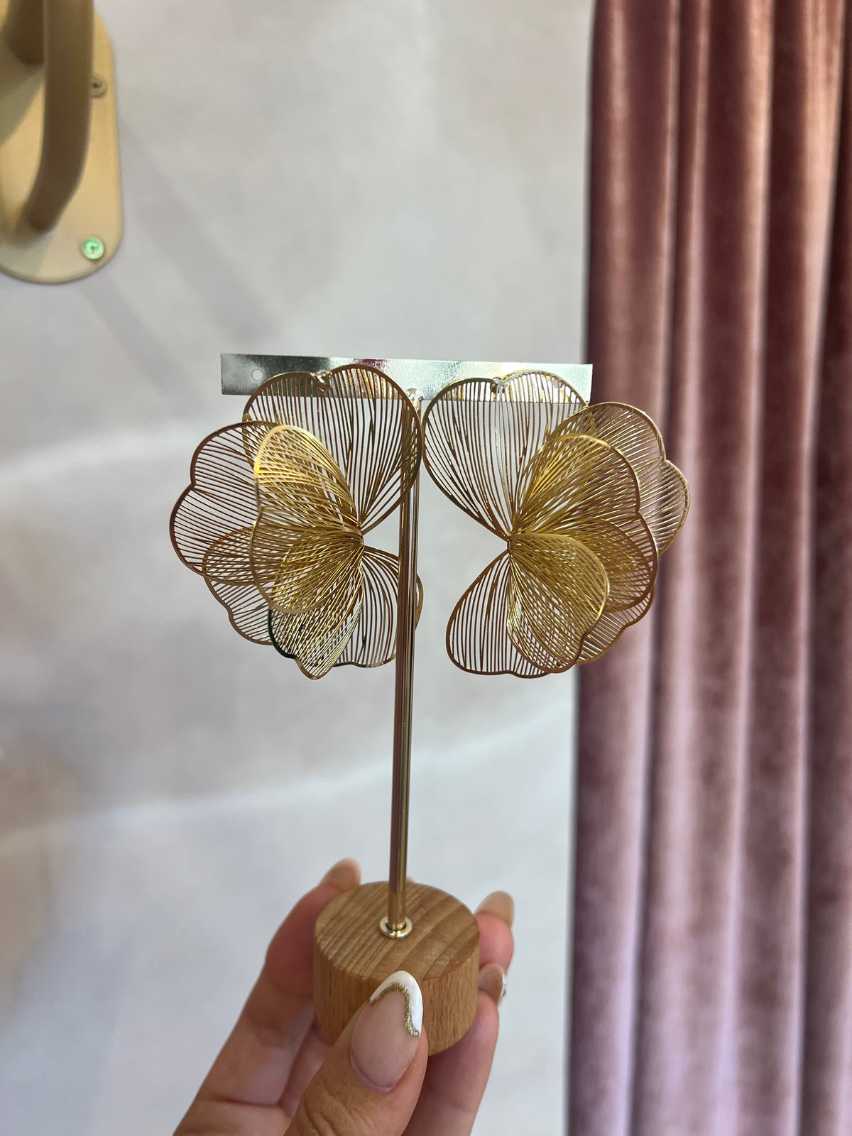 Pendientes Flor Calada